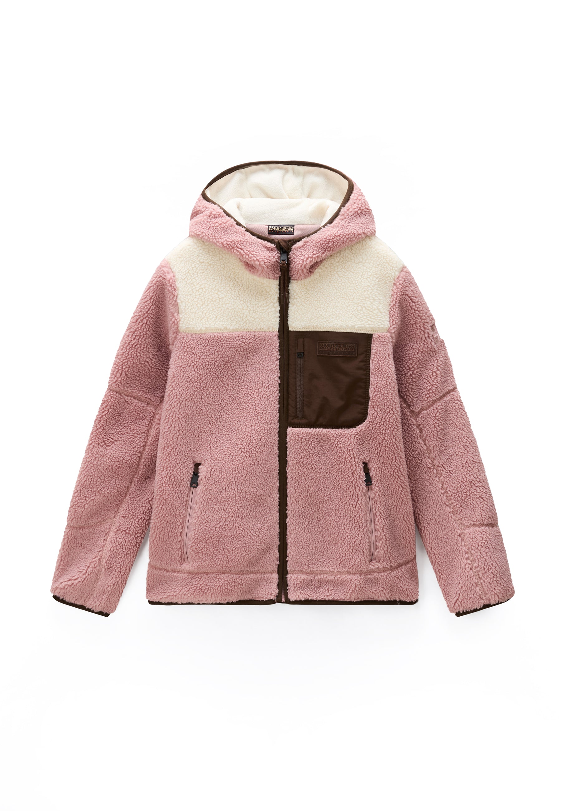 Fleecejacke YUPIK OG H W 1 in Pink Woodrose Jacken Napapijri