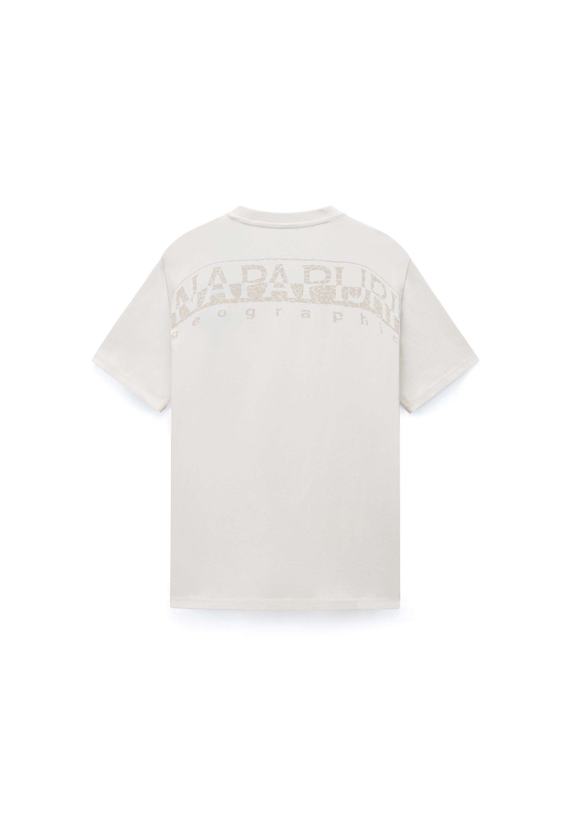 T-Shirt S-YOURTE SS in White Whisper T-Shirts Napapijri