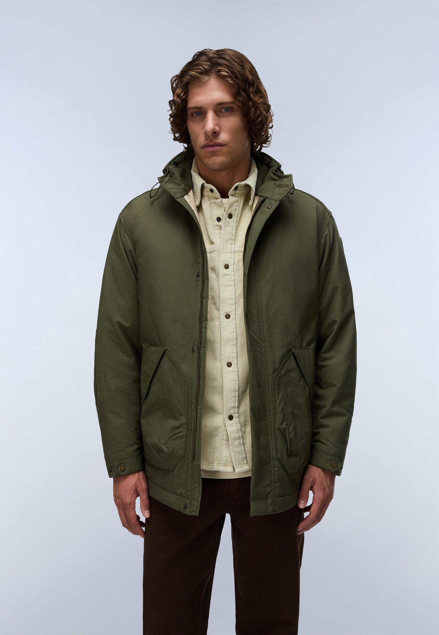 Parka A-ASKO PARKA in Olive Night G1F Jacken Napapijri