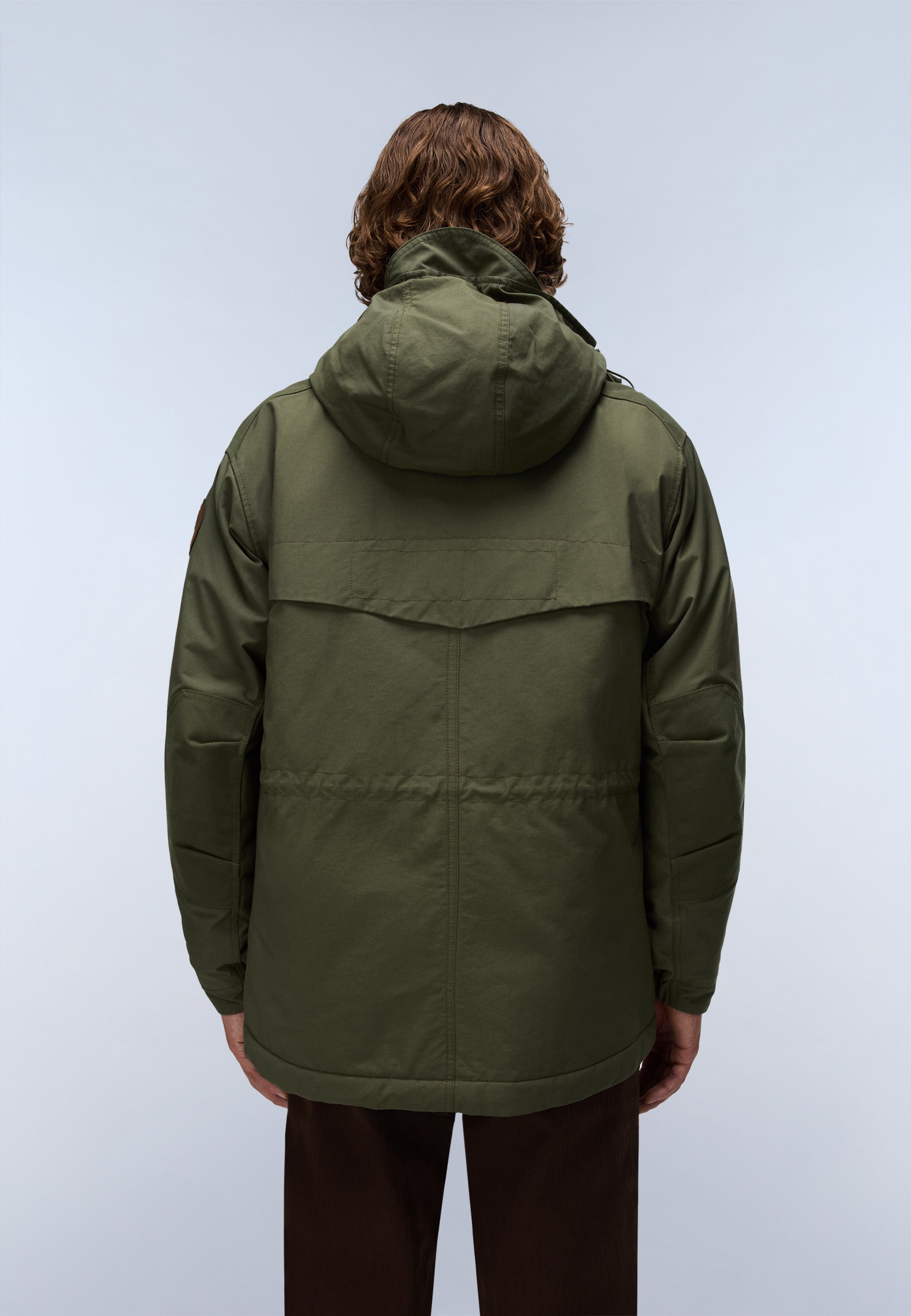 Parka A-ASKO PARKA in Olive Night G1F Jacken Napapijri