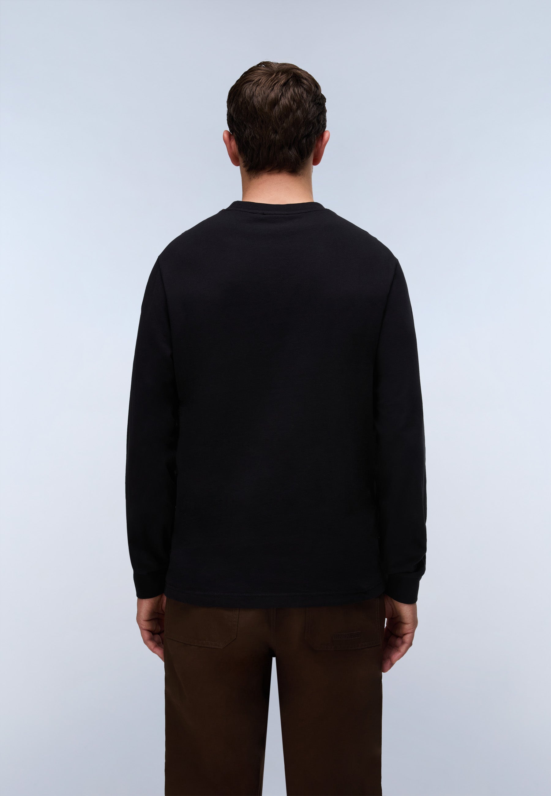Langarmshirt S-TEE LS in Black Beauty T-Shirts Napapijri