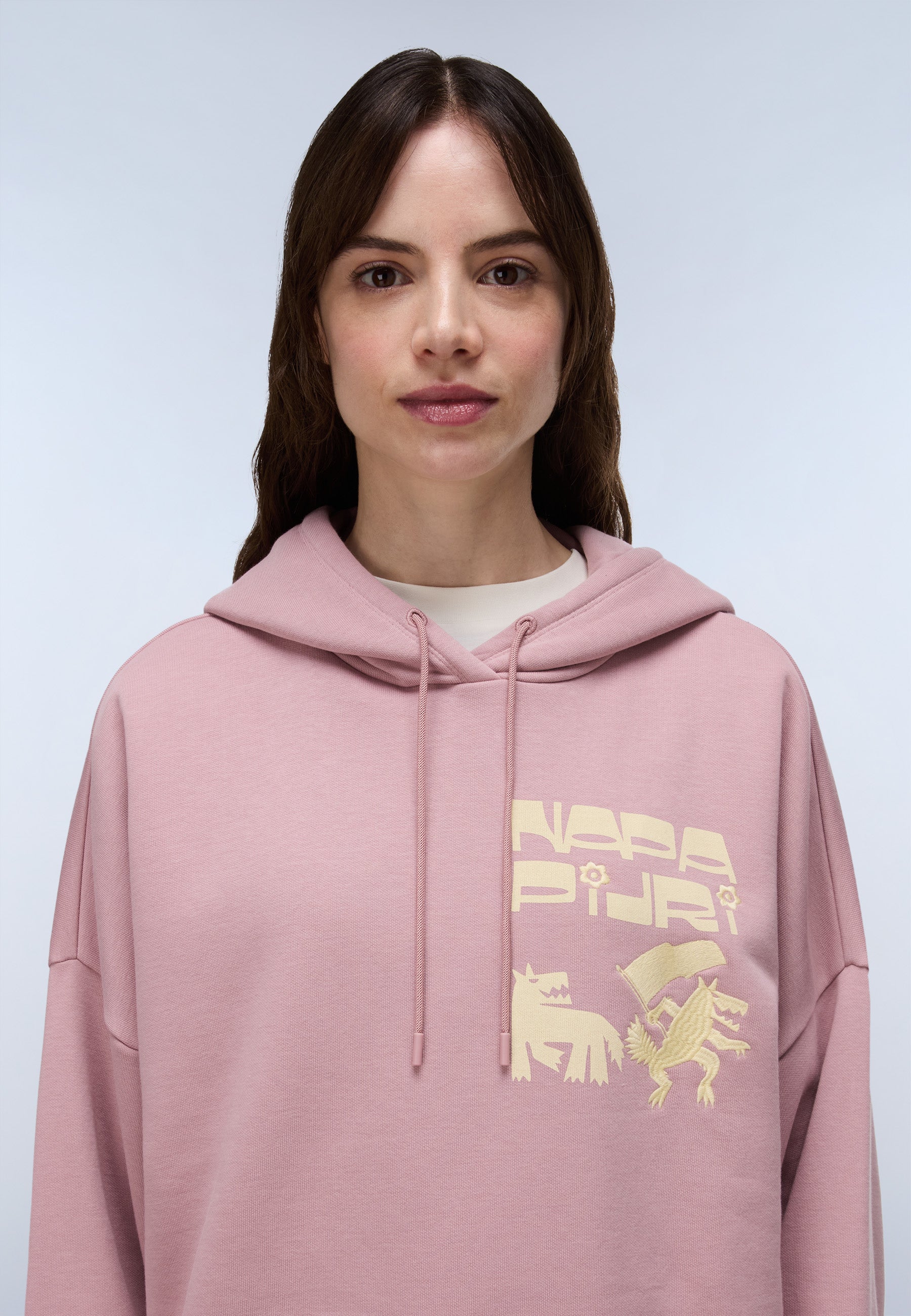 Kapuzenpullover B-ARAL H W in Pink Woodrose Kapuzenpullover Napapijri