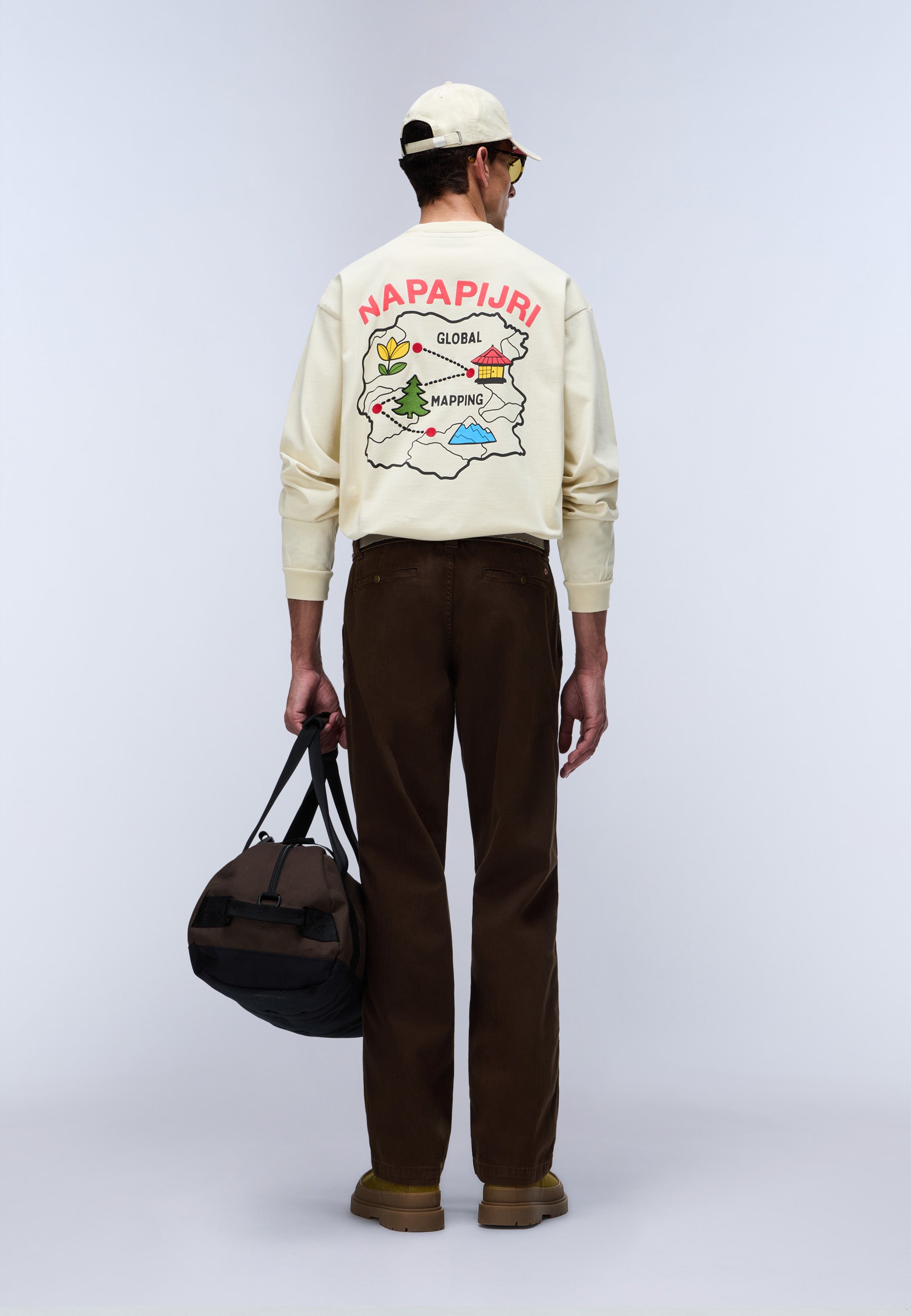 Langarmshirt S-TENRI LS in Fancy Fya T-Shirts Napapijri