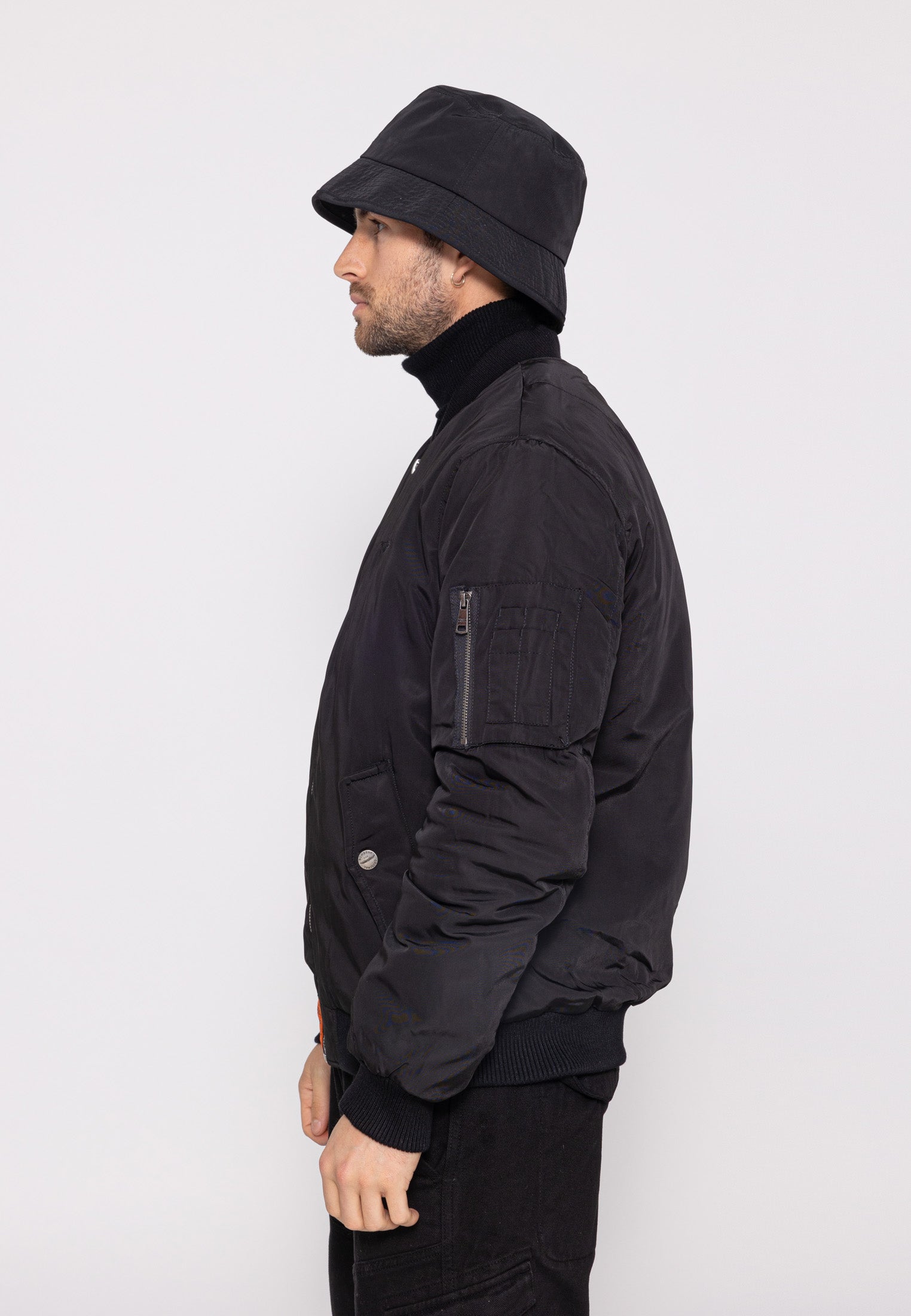 Original M Bomberjacke in Black Jacken Bombers Original   