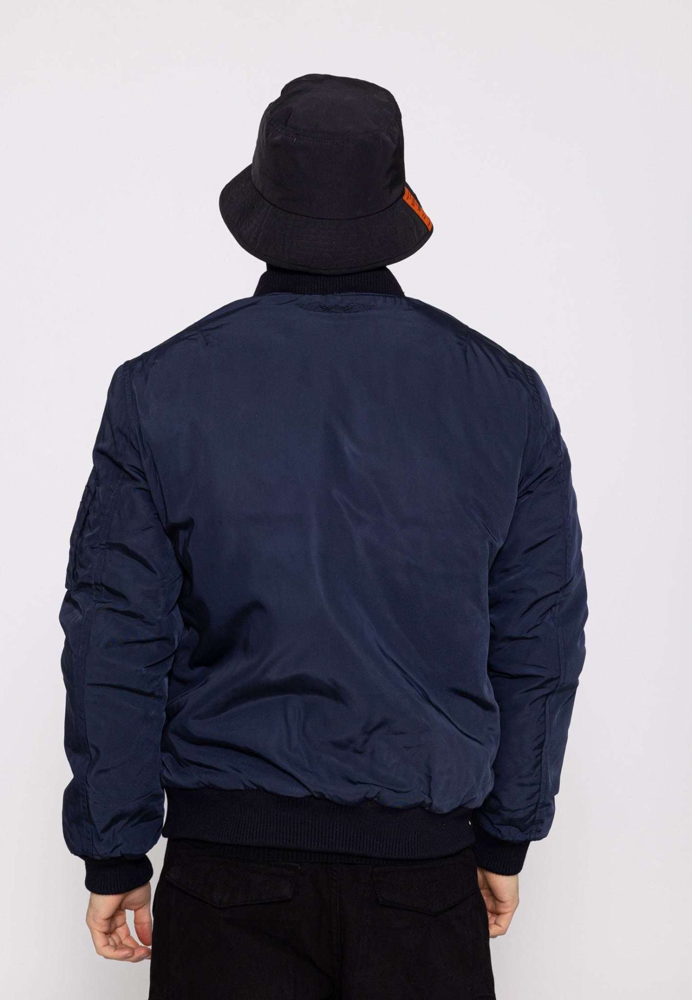 Original M Bomberjacke in Navy Jacken Bombers Original