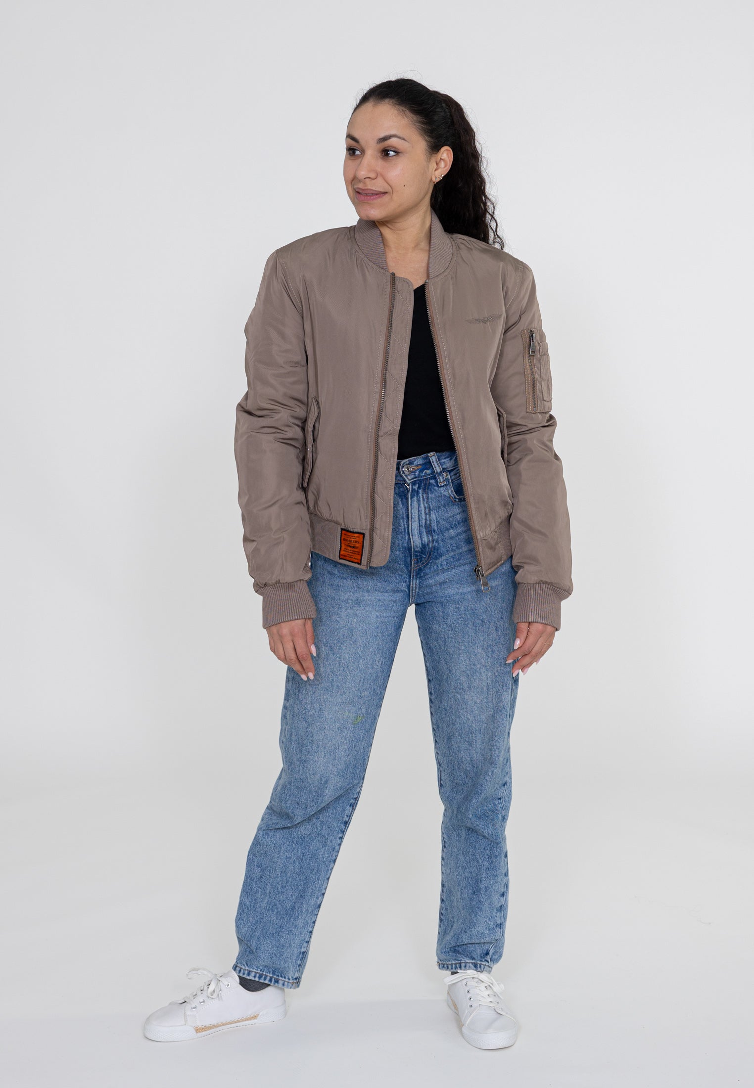 Original-W in Taupe Jacken Bombers Original