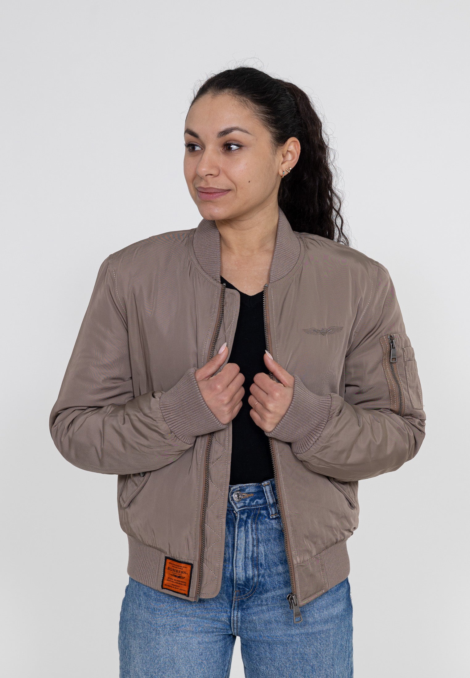 Original-W in Taupe Jacken Bombers Original