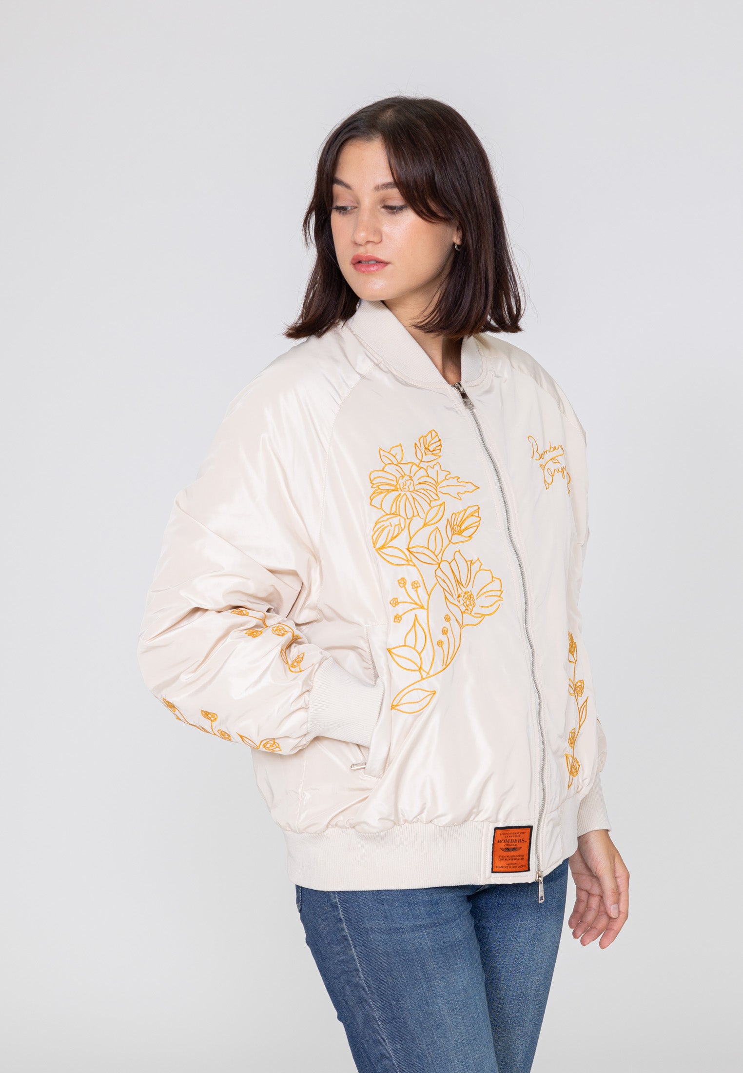 Princess W Bomberjacke in Cream Jacken Bombers Original