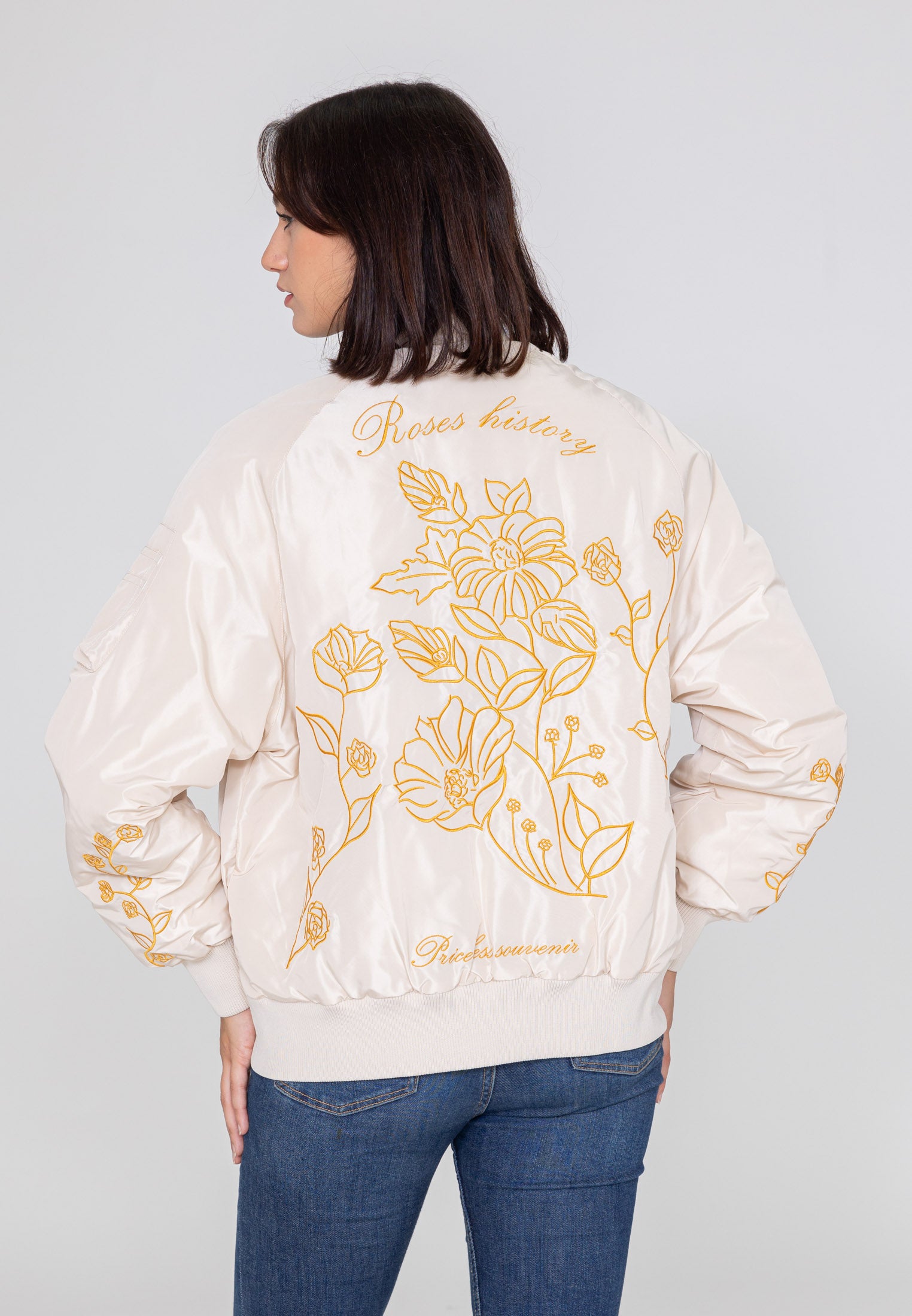 Princess W Bomberjacke in Cream Jacken Bombers Original