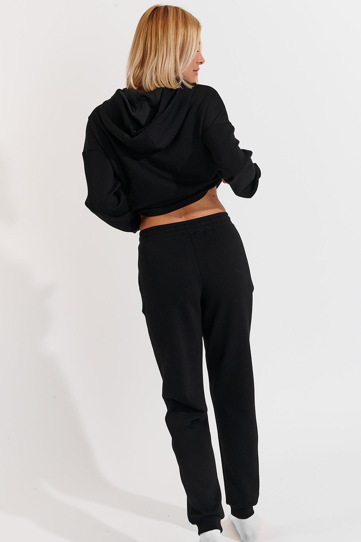 QUICK-BAYJOY Jogginghose in Noir Hosen Banana Moon