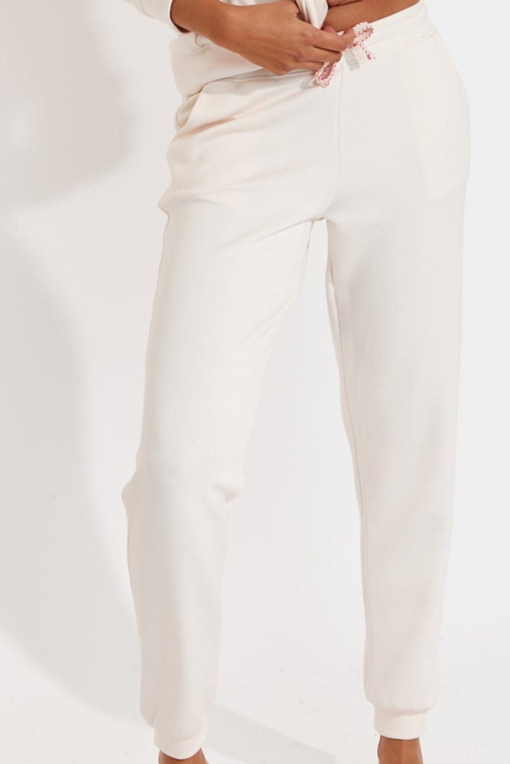 QUICK-BAYJOY Jogginghose in Creme Hosen Banana Moon