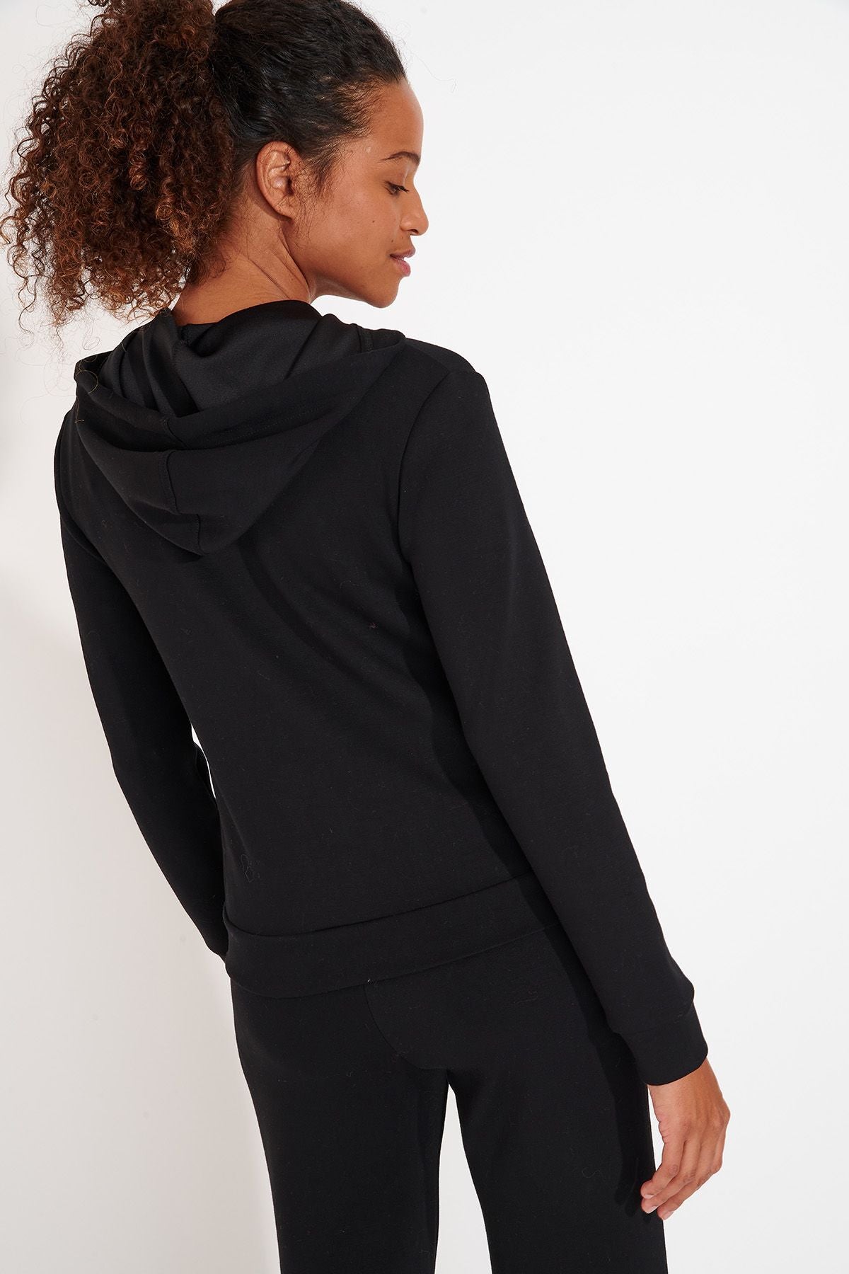 FRESCO-BAYJOY Sweatjacke in Noir Sweatjacken Banana Moon