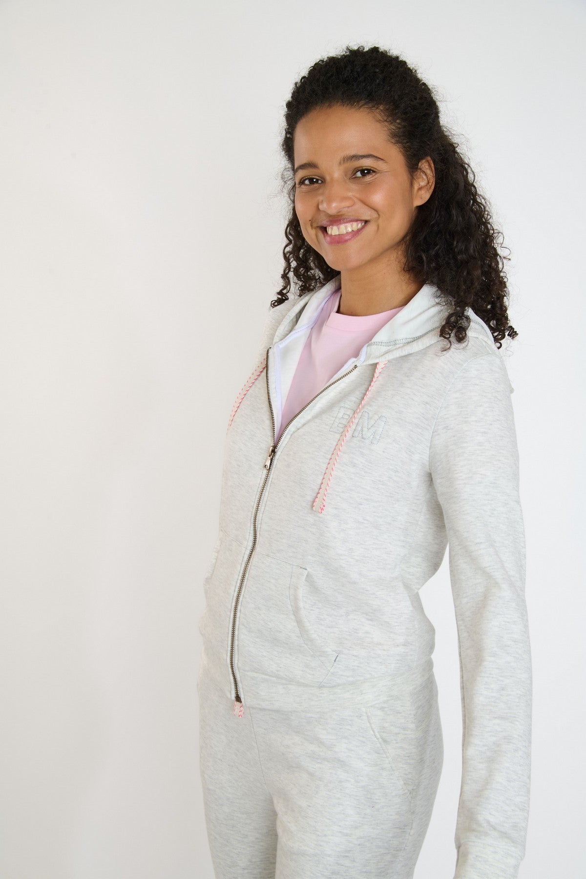 RESCO-BAYJOY Sweatjacke in Gris Chine Sweatjacken Banana Moon