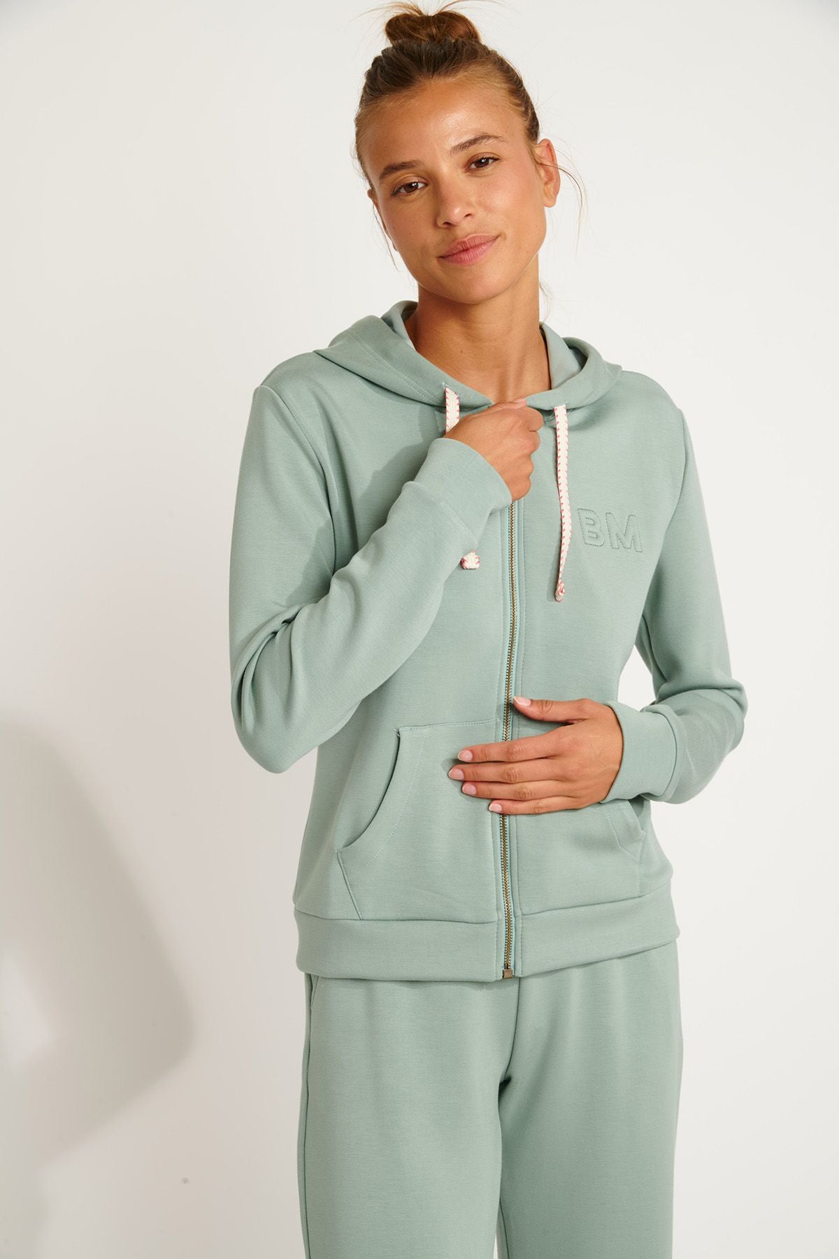 RESCO-BAYJOY Sweatjacke in Mousse Sweatjacken Banana Moon