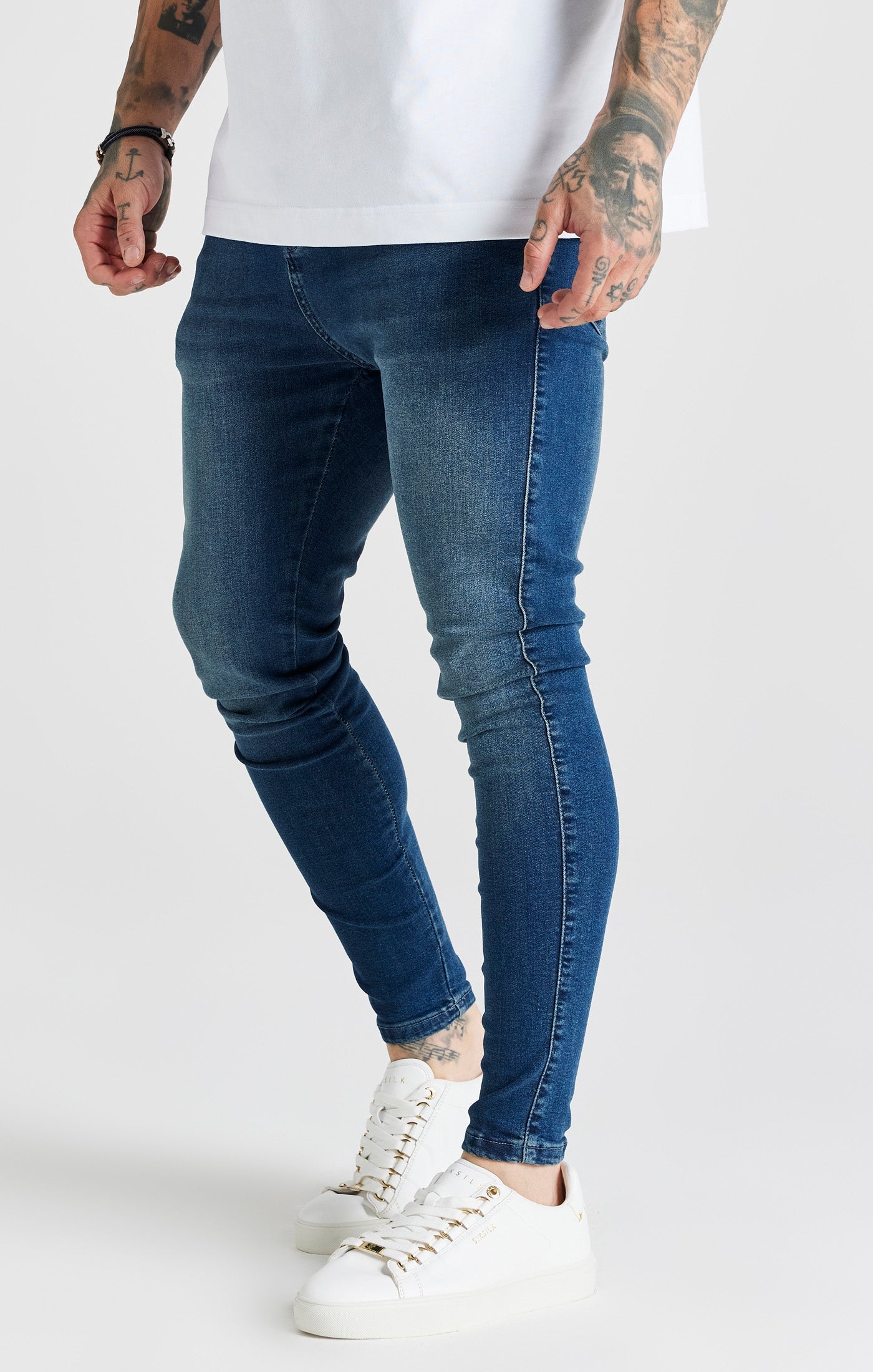 Essential Skinny Jean in Blue Jeans SikSilk   