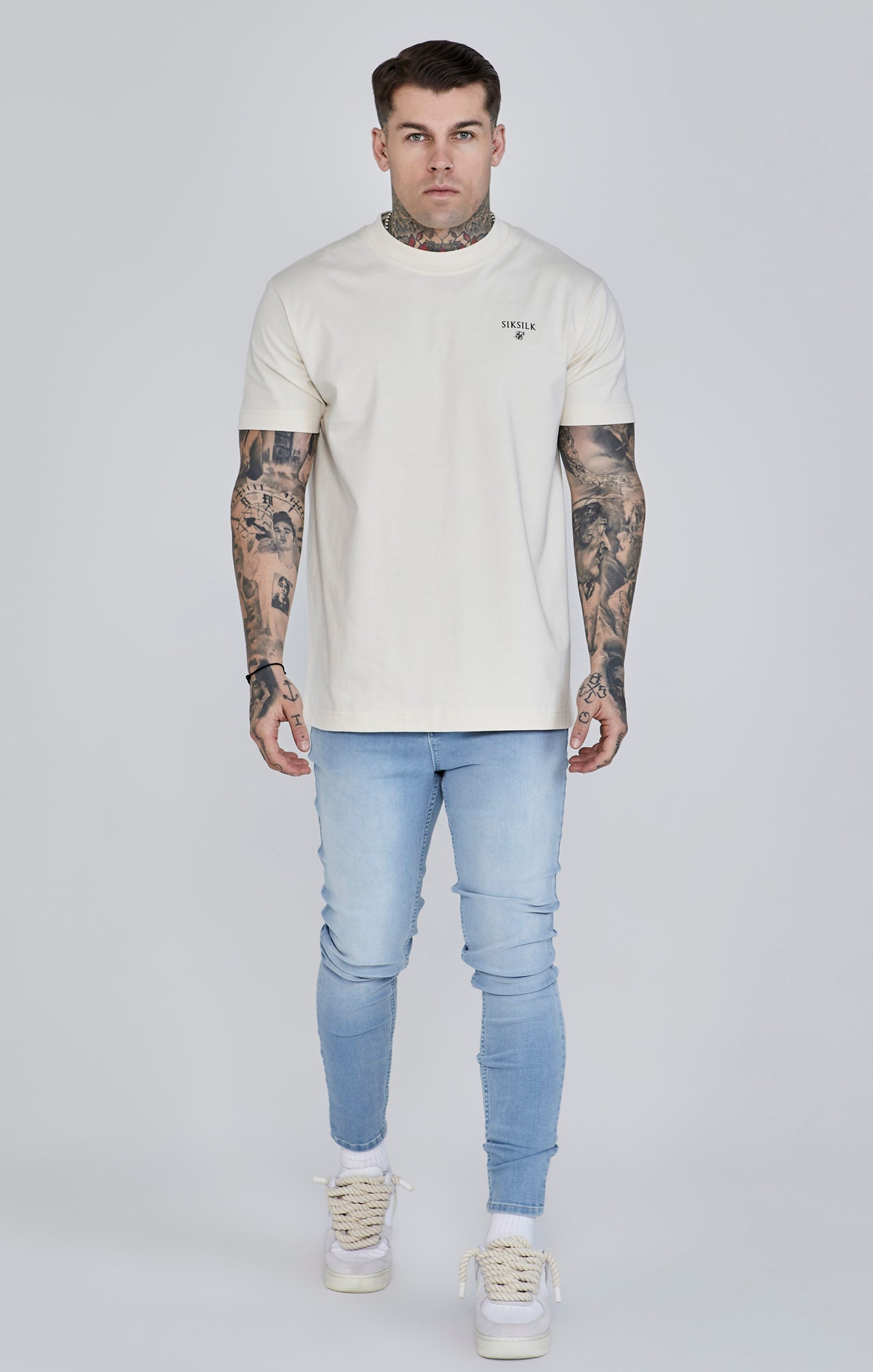 Skinny Jeans in Blue Jeans SikSilk