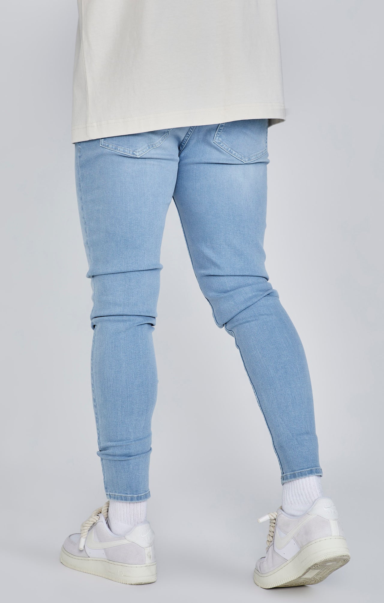 Skinny Jeans in Blue Jeans SikSilk
