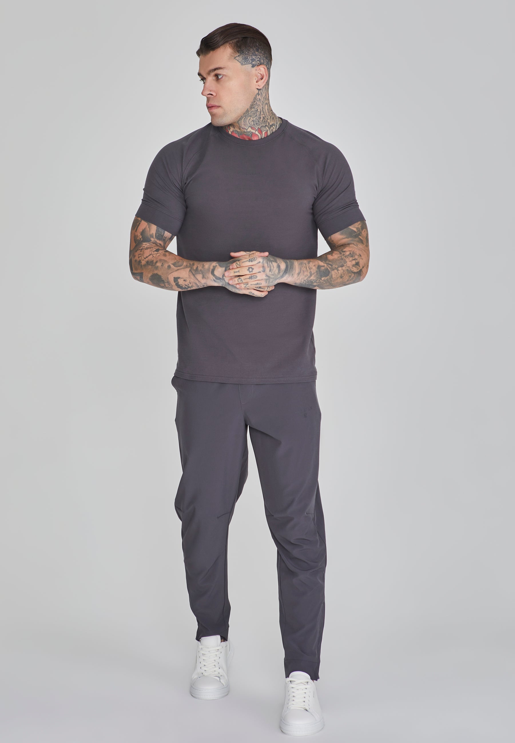 Smart Pants in Dark Grey Hosen SikSilk