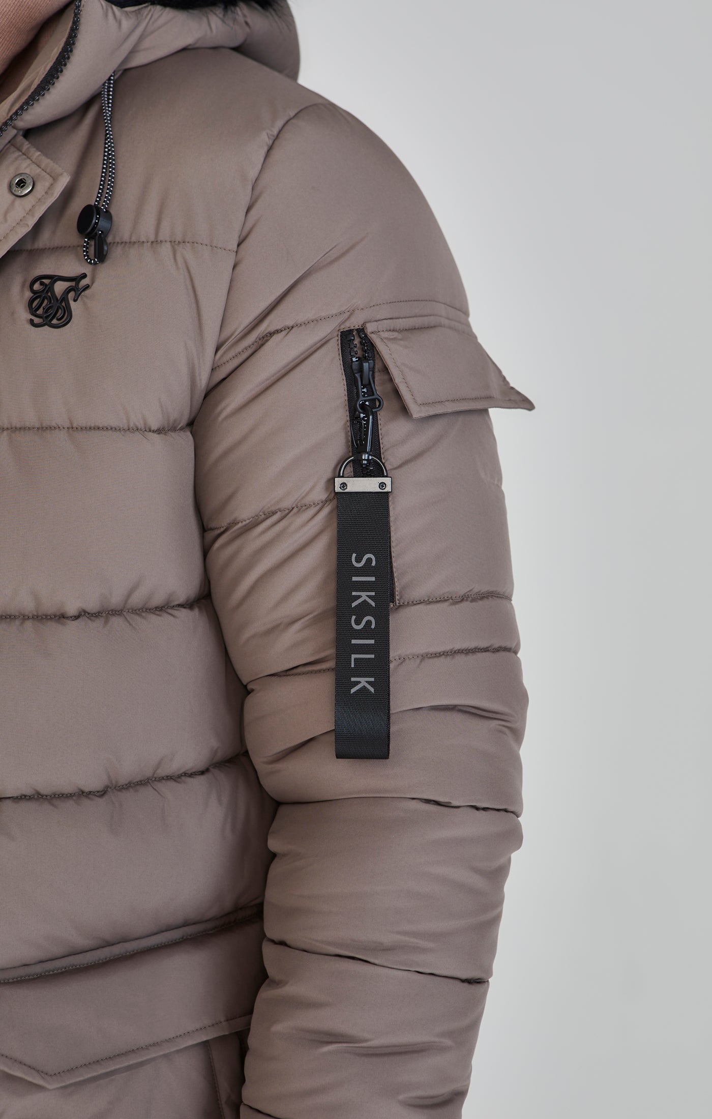 Parka in Beige Jacken SikSilk