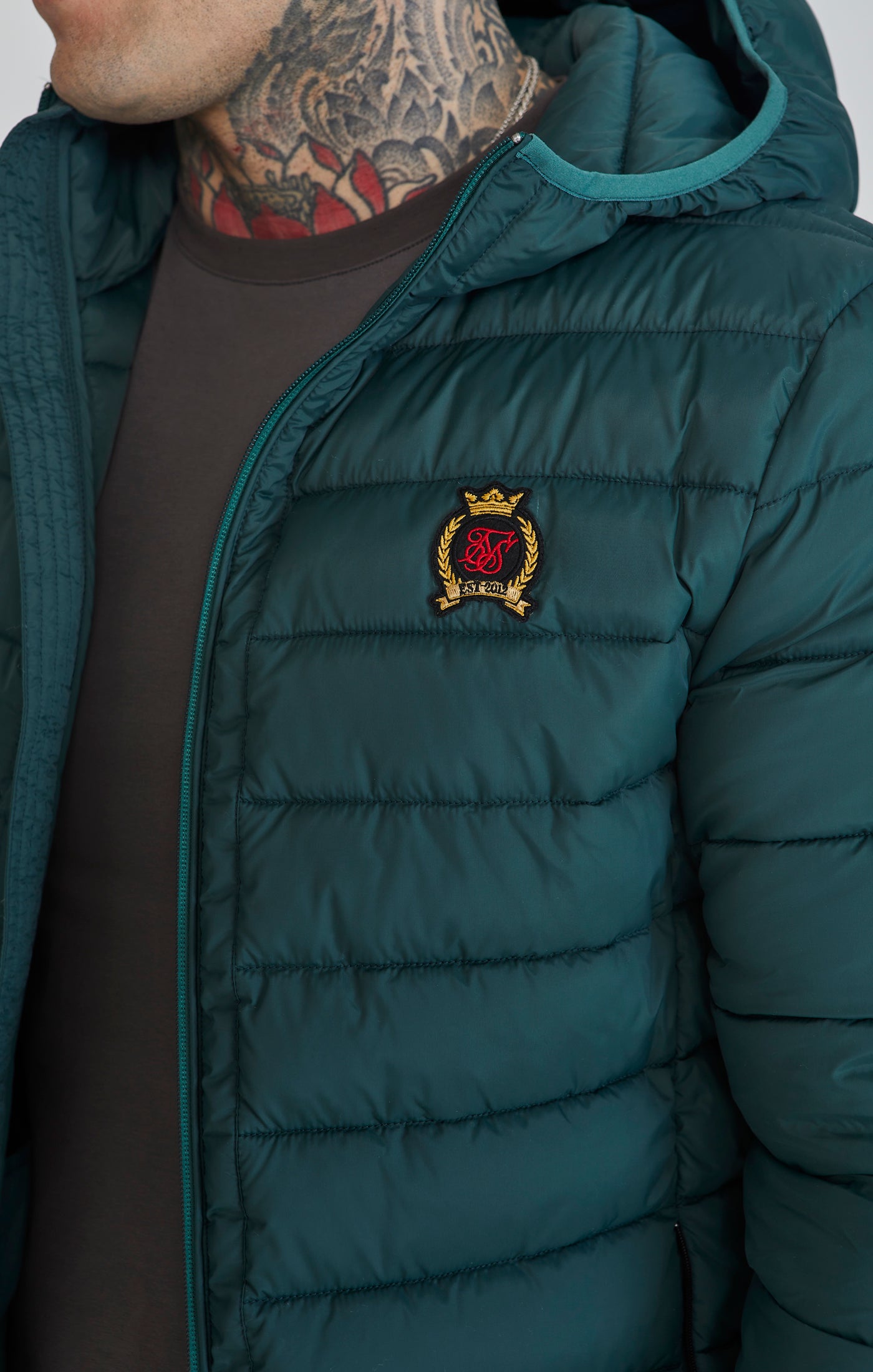 Bubble Jacket in Green Jacken SikSilk