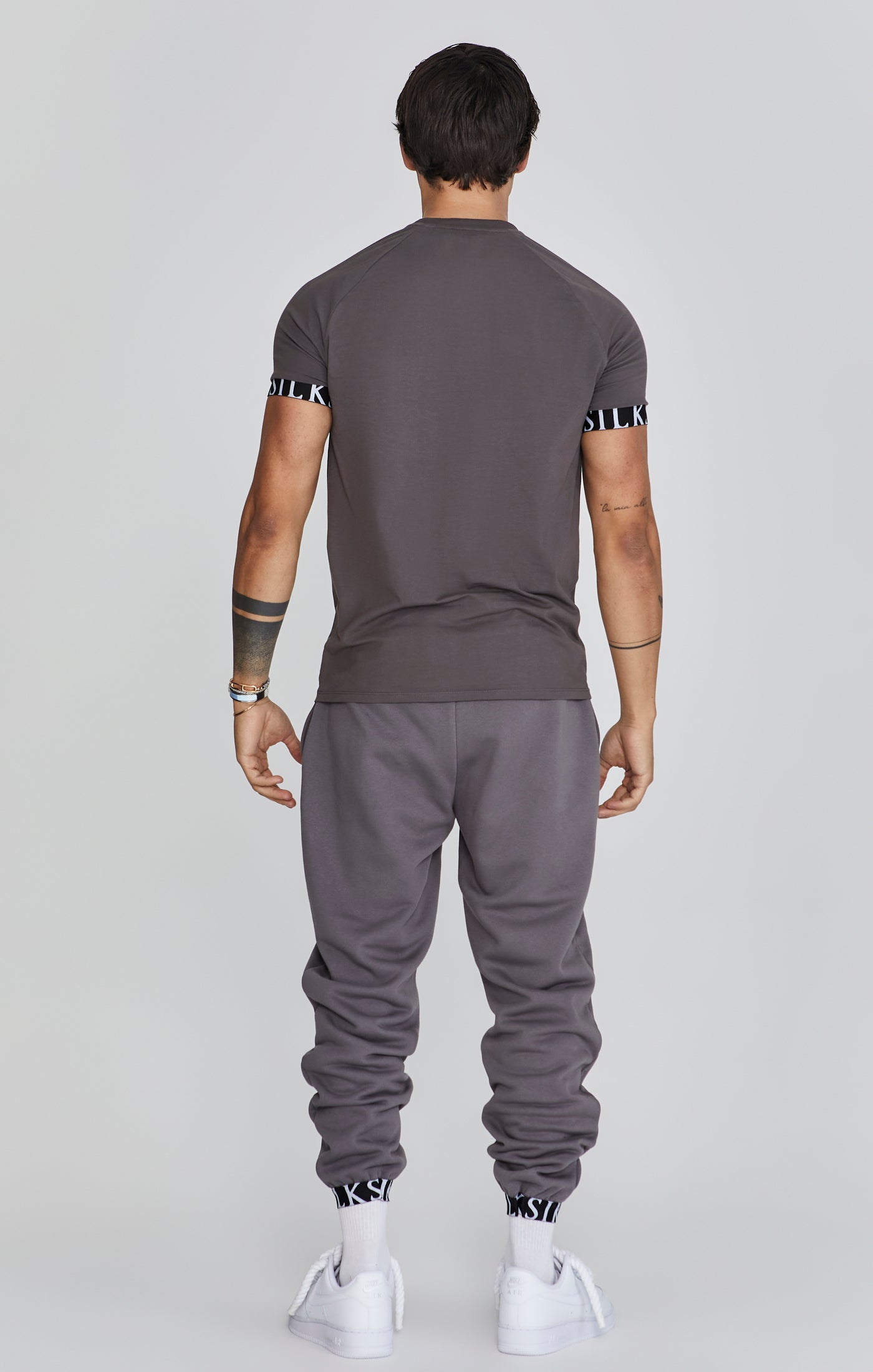 Tech T-Shirt in Grey T-Shirts SikSilk