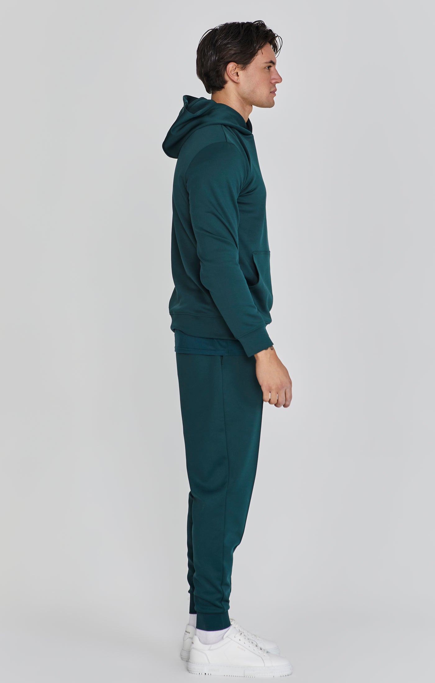 Smart Hoodie in Green Kapuzenpullover SikSilk