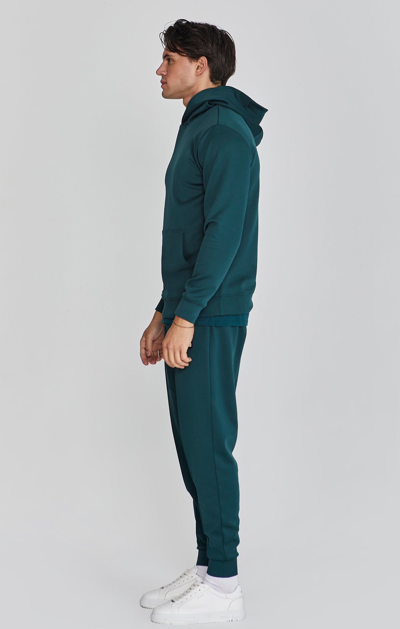 Smart Hoodie in Green Kapuzenpullover SikSilk