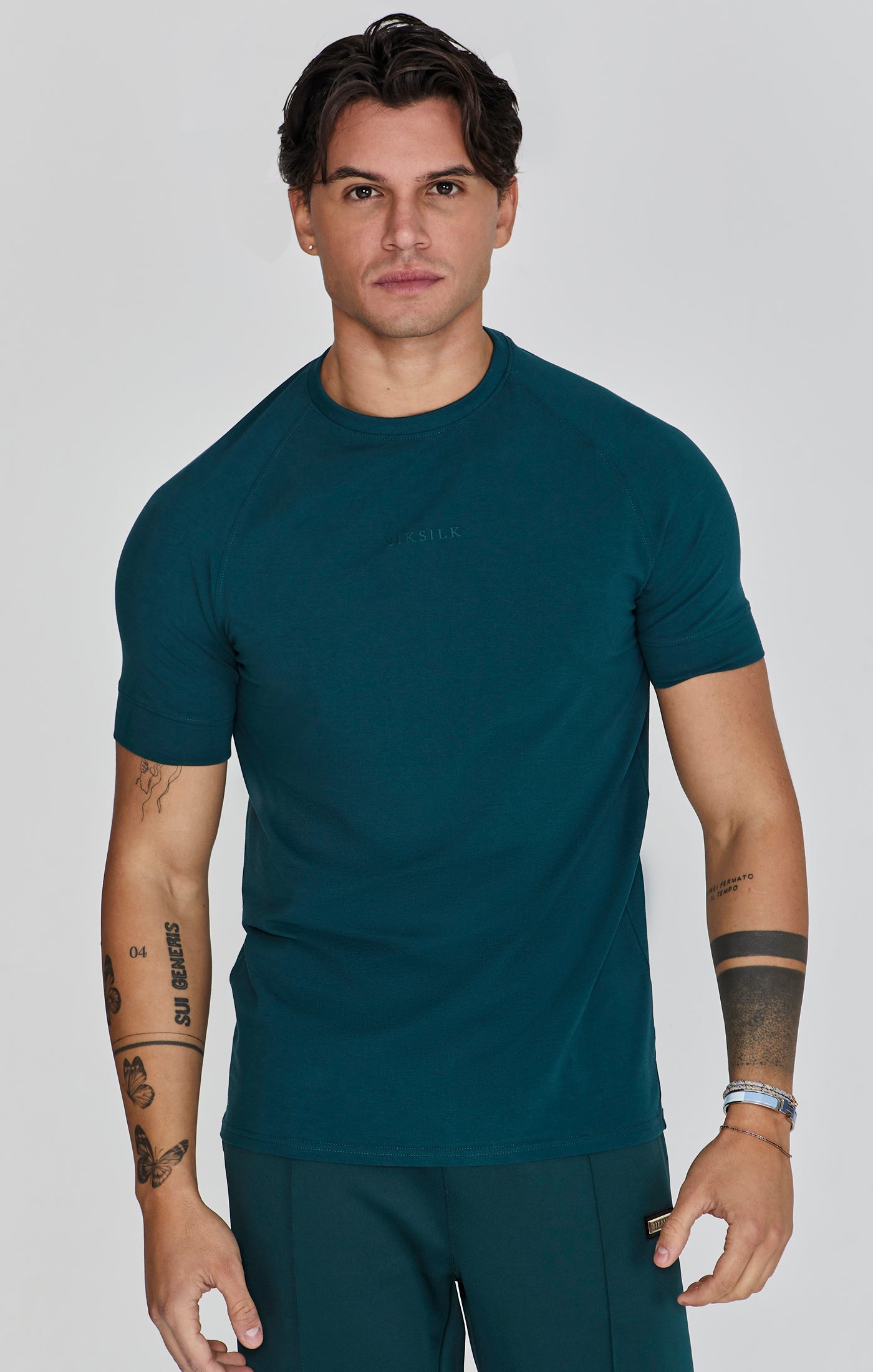 Smart T-Shirt in Green T-Shirts SikSilk