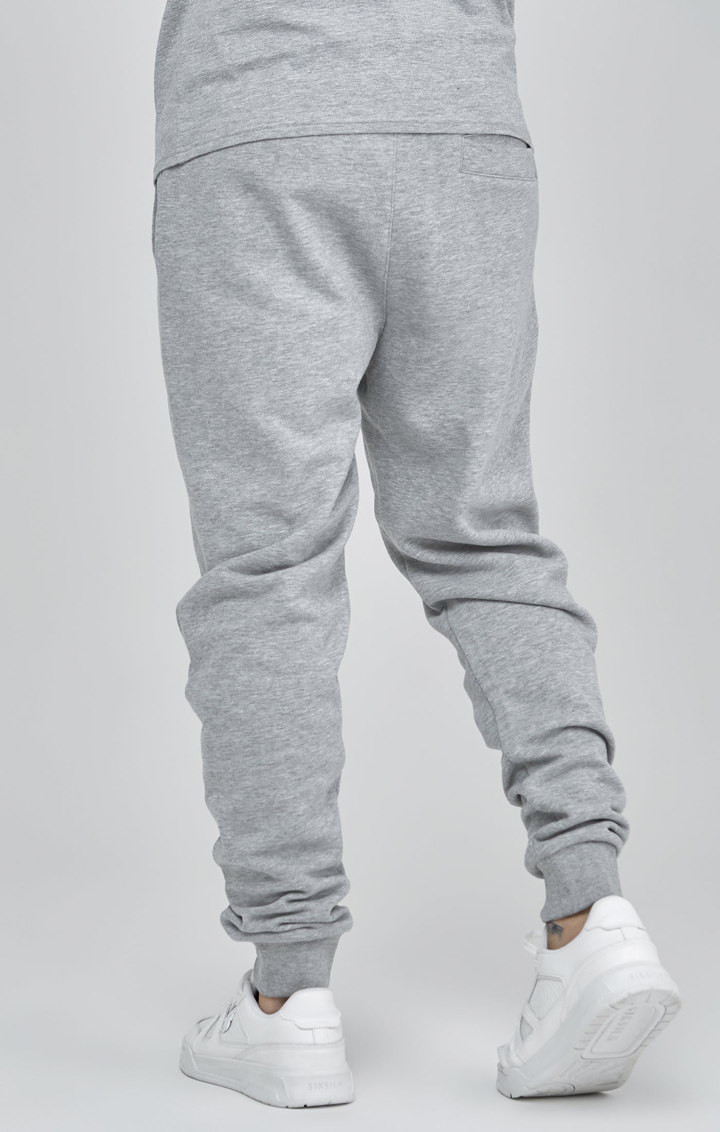 Essentials Joggers in Grey Marl Hosen SikSilk