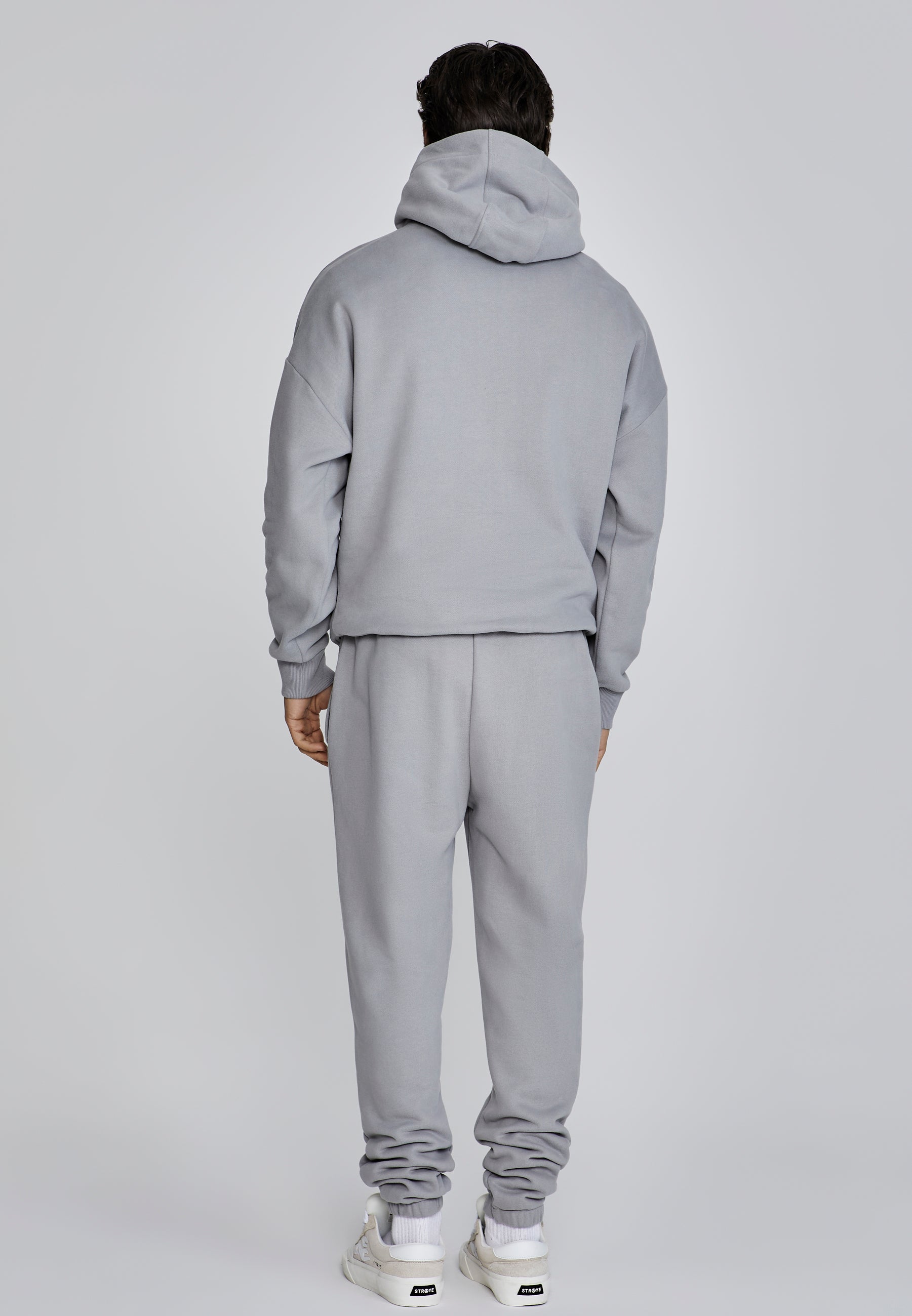 Pullover Hoodie in Grey Kapuzenpullover SikSilk