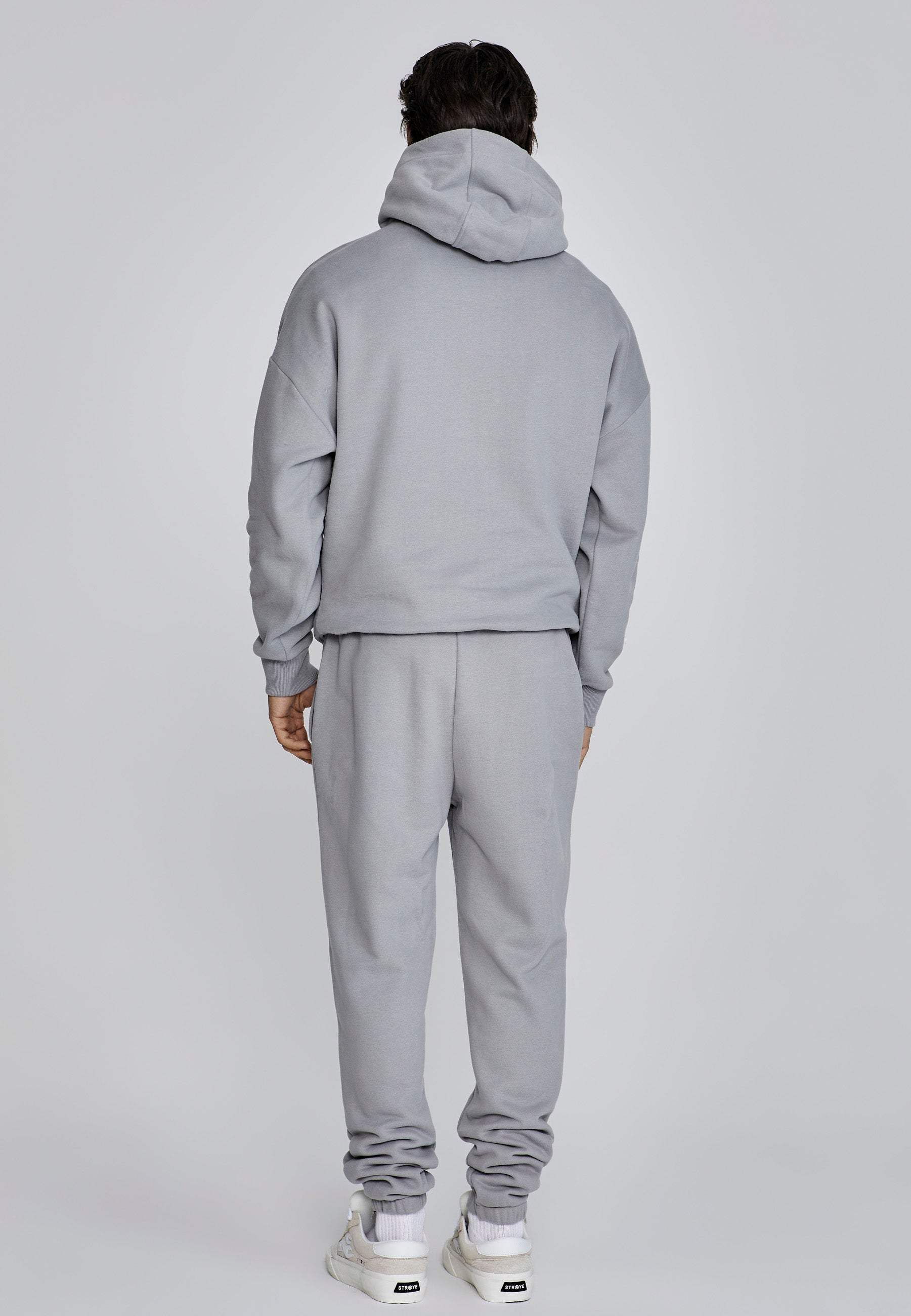 Relaxed Fit Joggers in Grey Hosen SikSilk