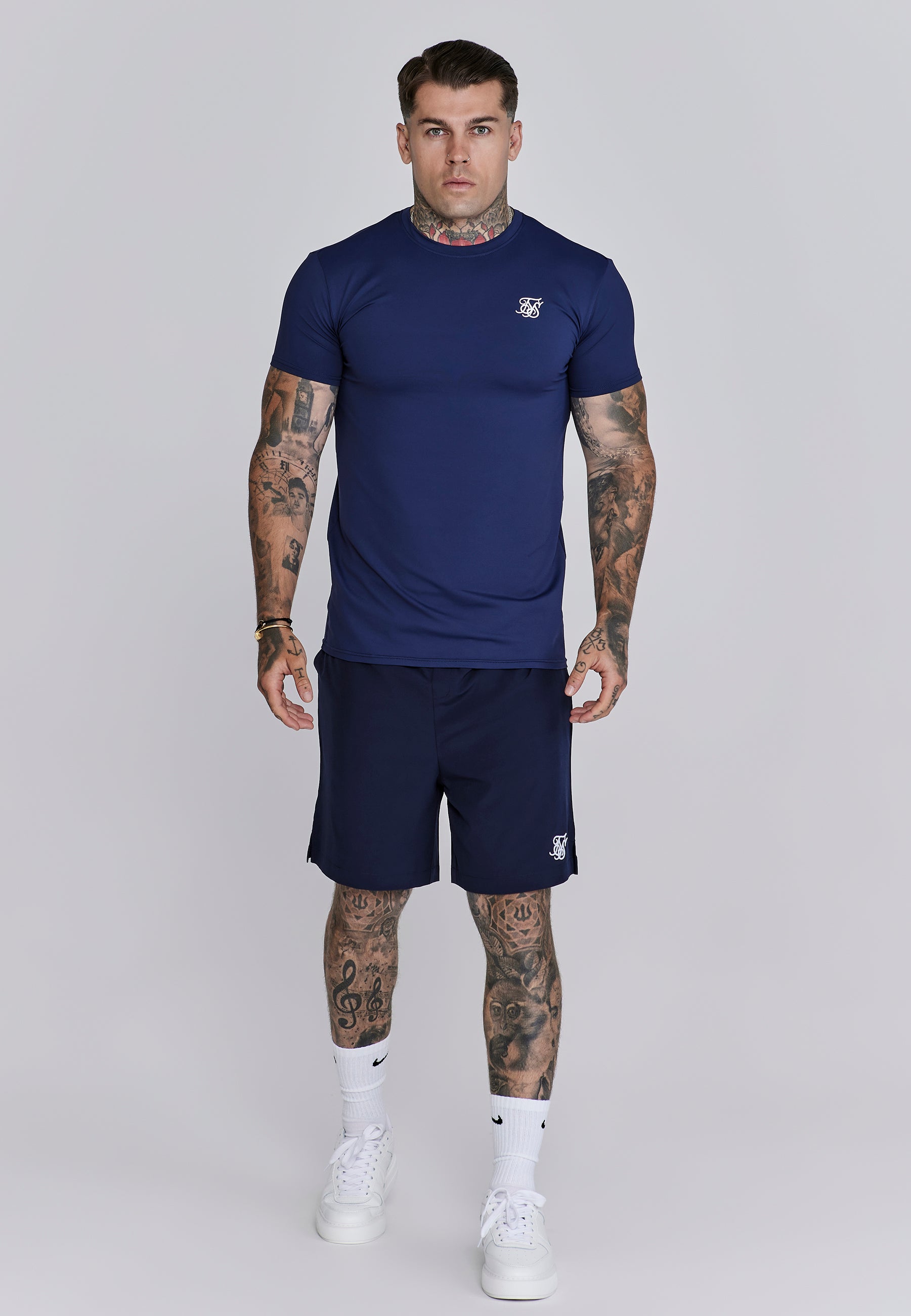 Shorts in Navy Shorts SikSilk
