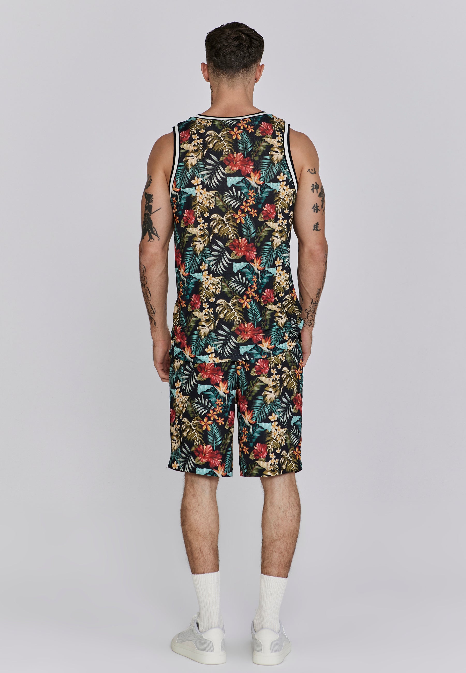Basketball Vest in Multi T-Shirts SikSilk