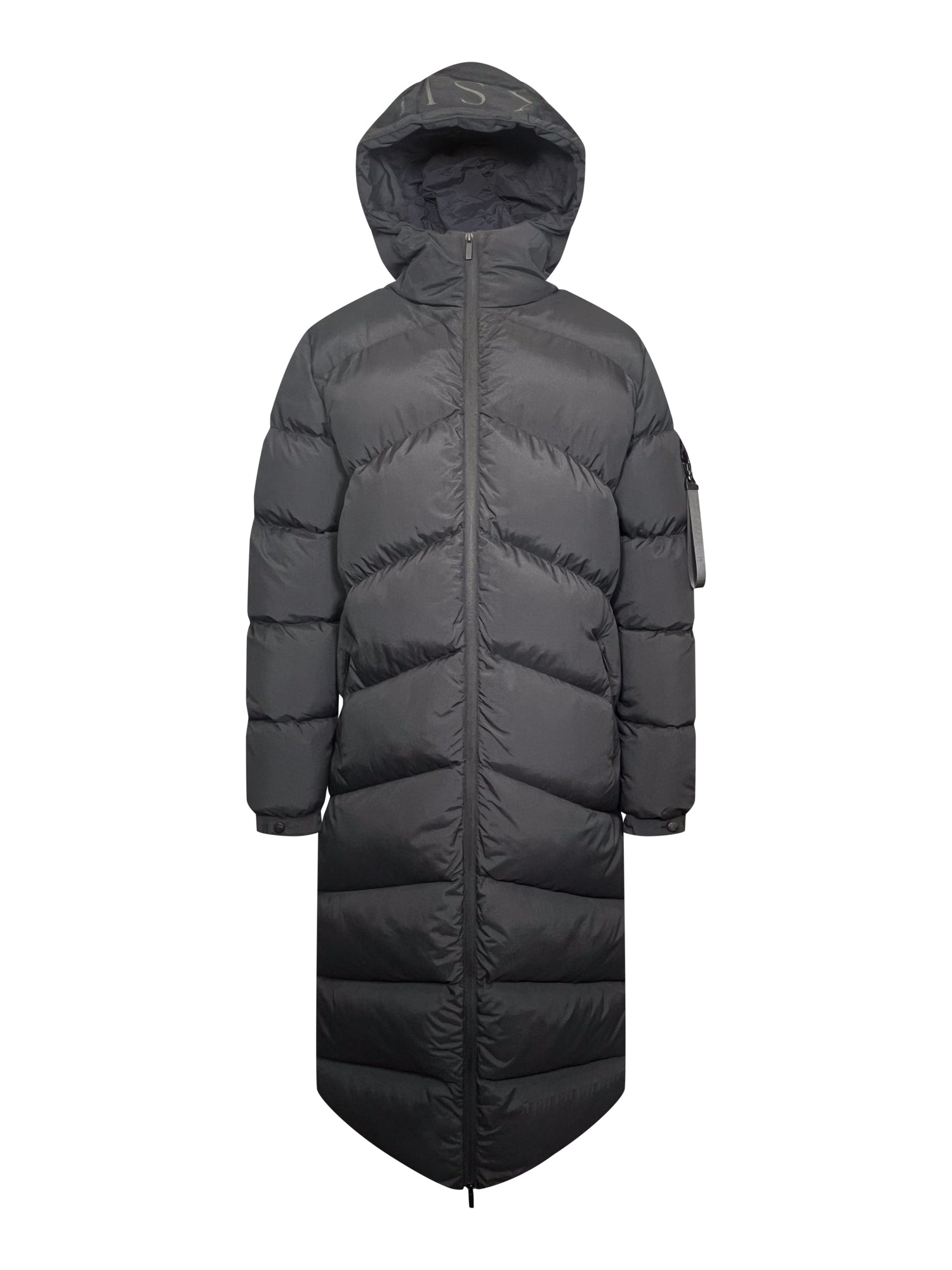 Longline Puffer in Black