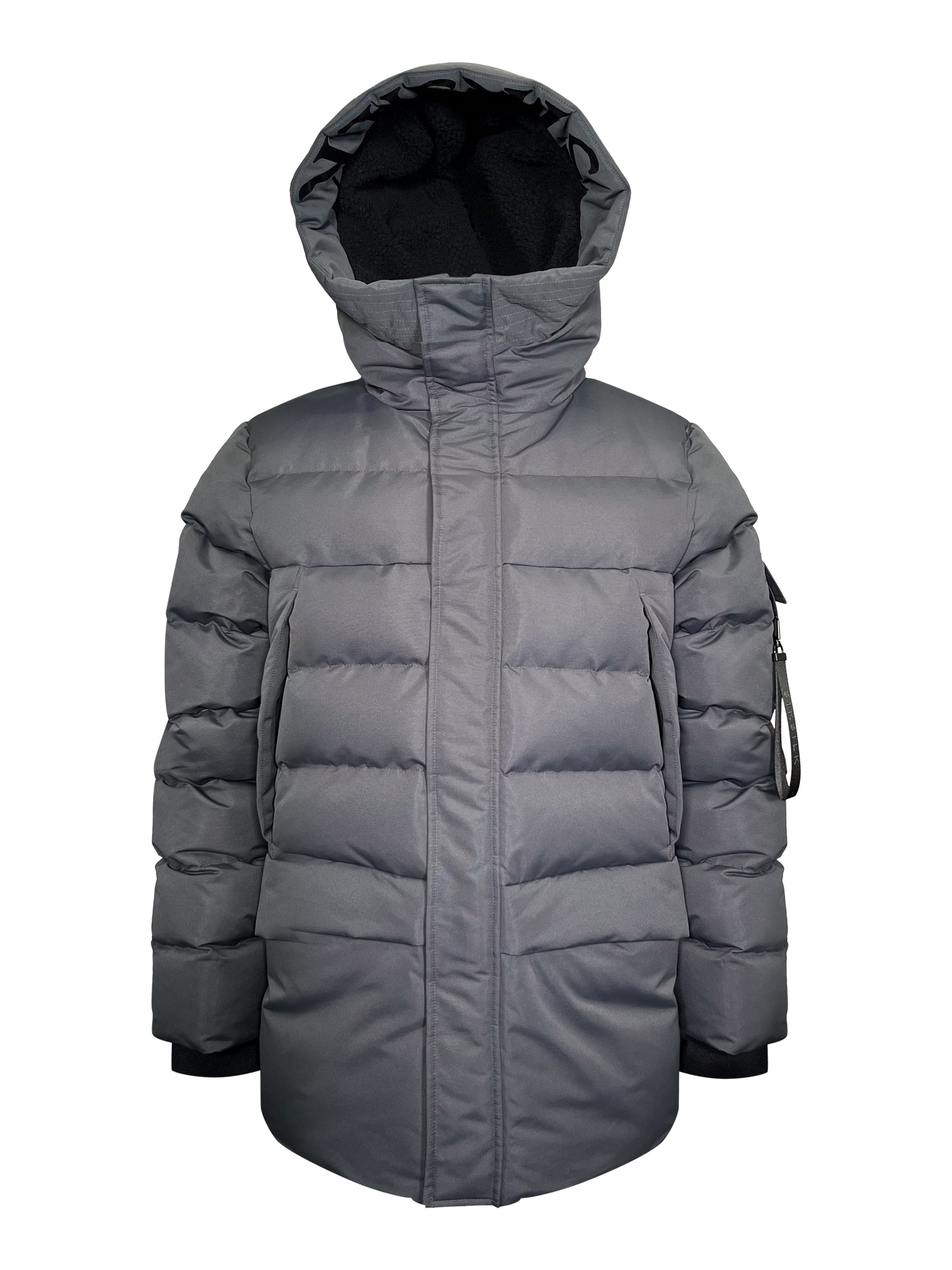Parka in Grey Jacken SikSilk
