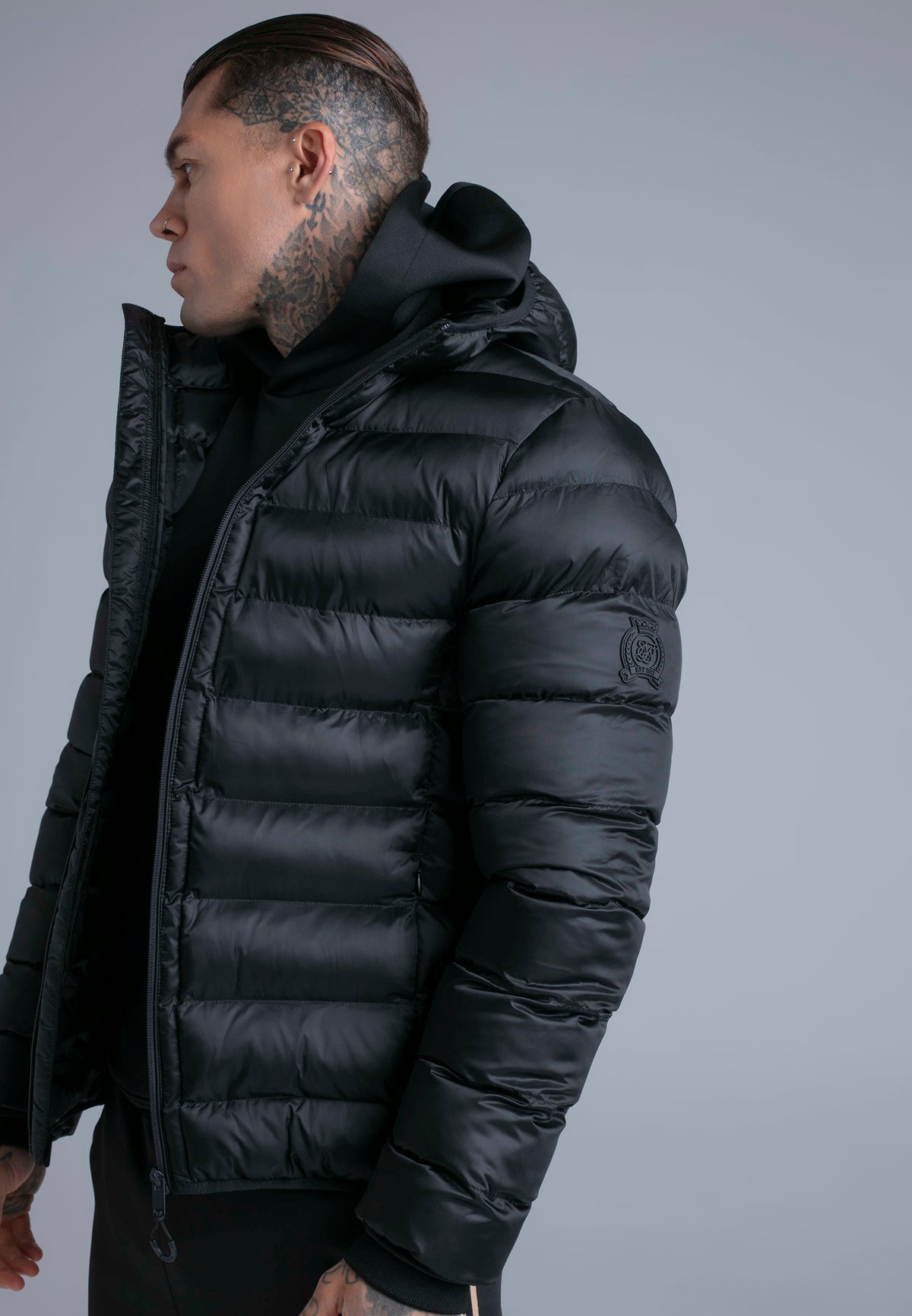 Steppjacke Bubble in Black Jacken SikSilk