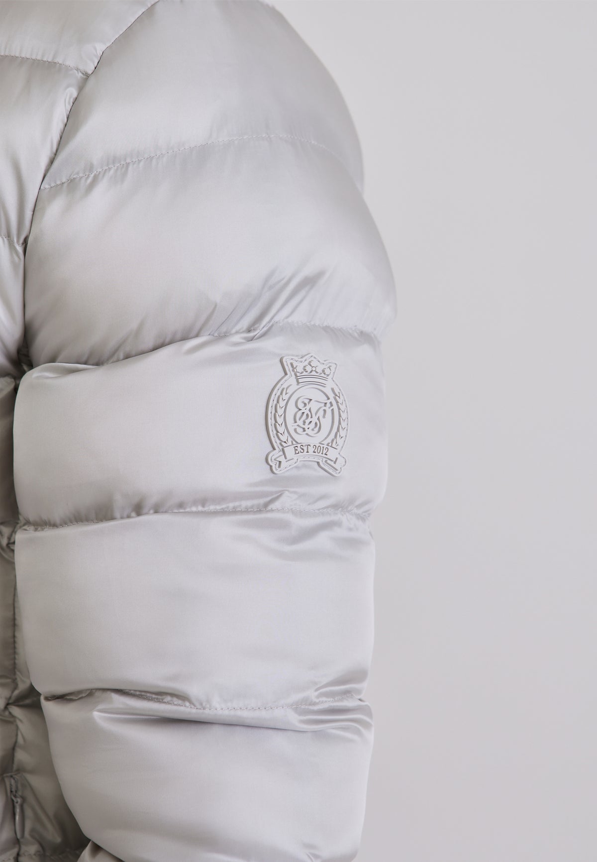 Steppjacke Bubble in Light Grey Jacken SikSilk
