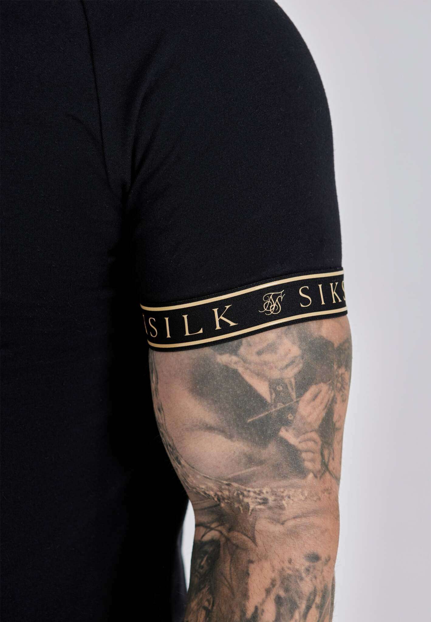 Tech T-Shirt in Black T-Shirts SikSilk