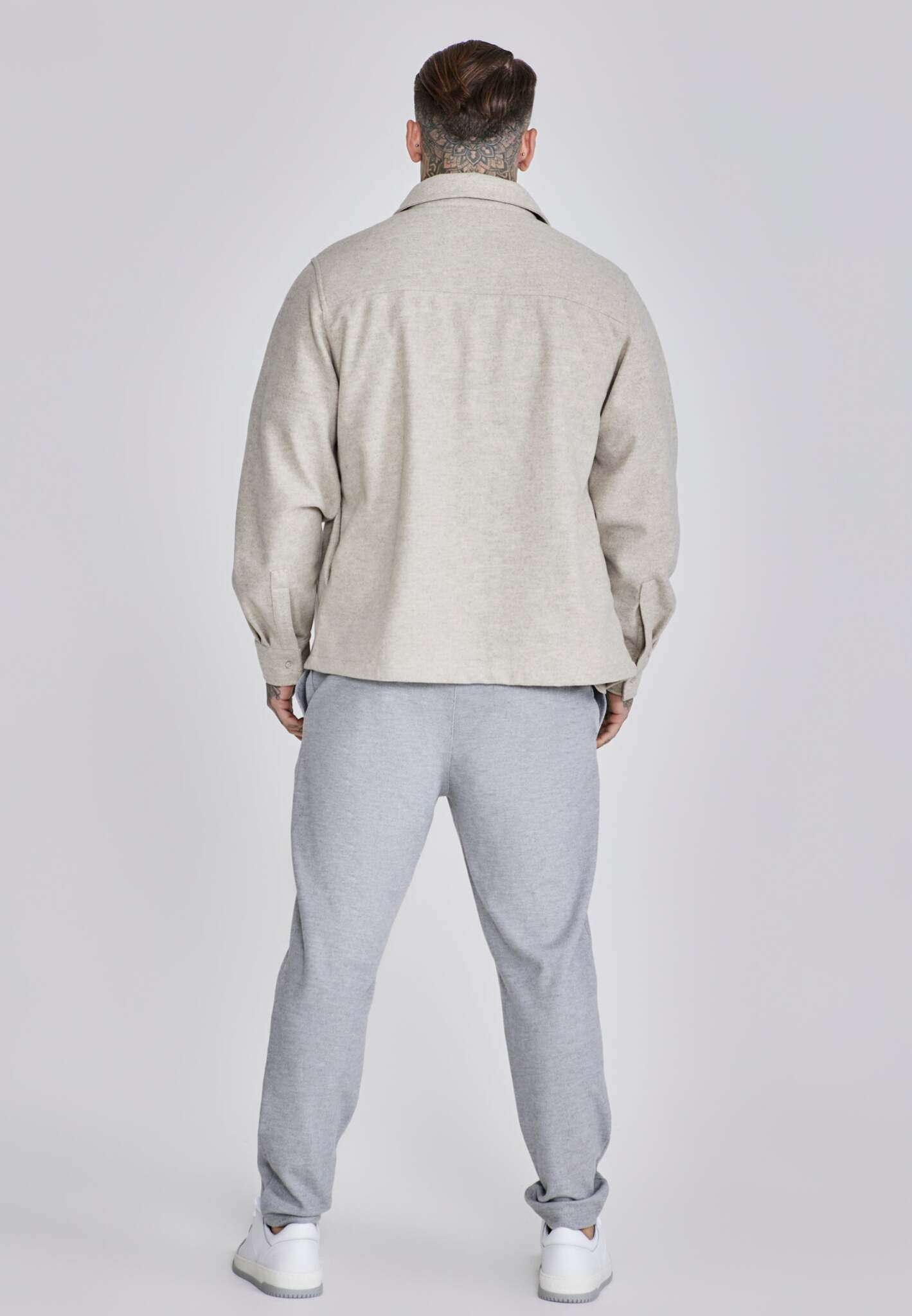 Overshirt in Beige Hemden SikSilk