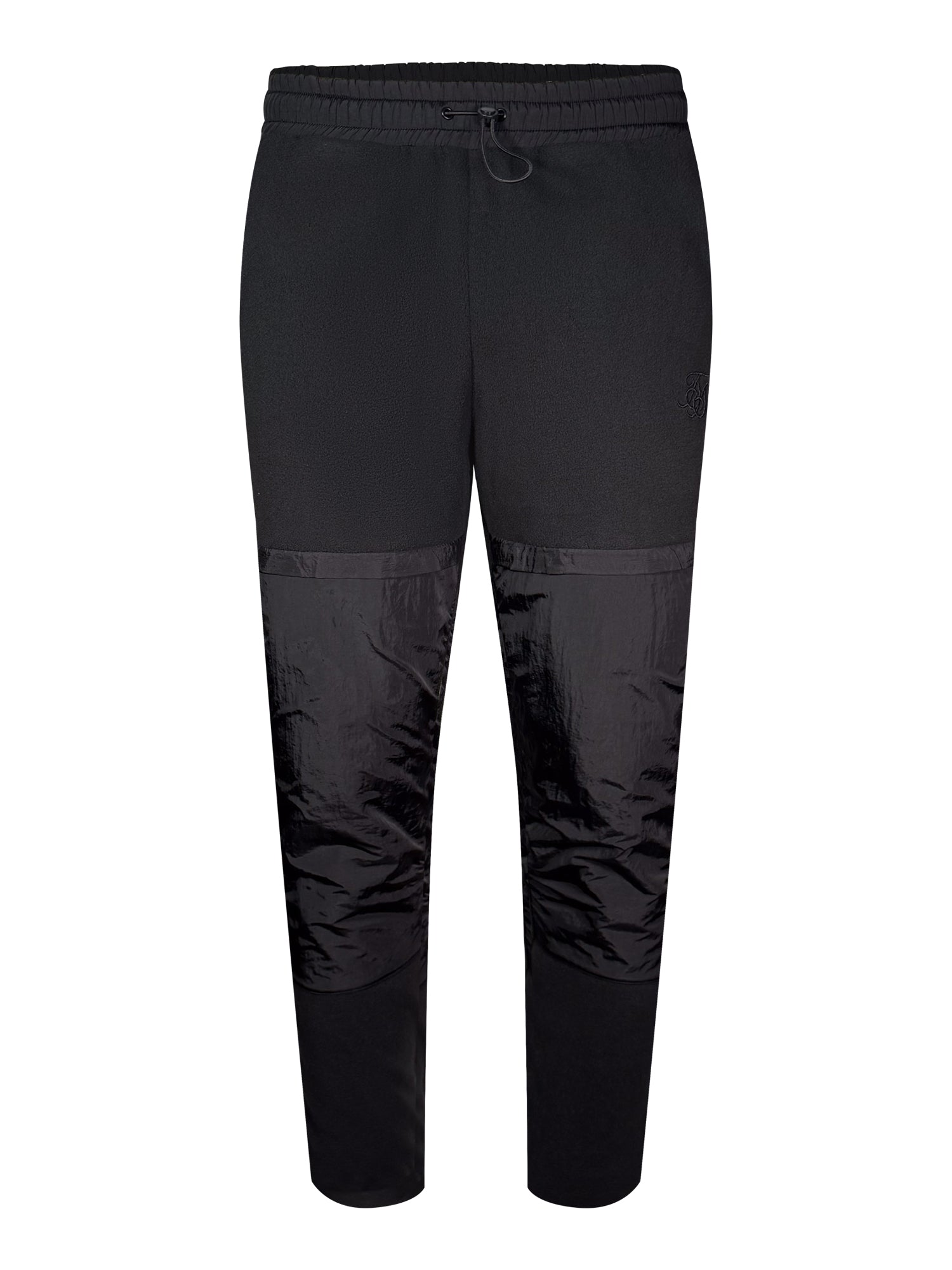 Polar Fleece Joggers in Black