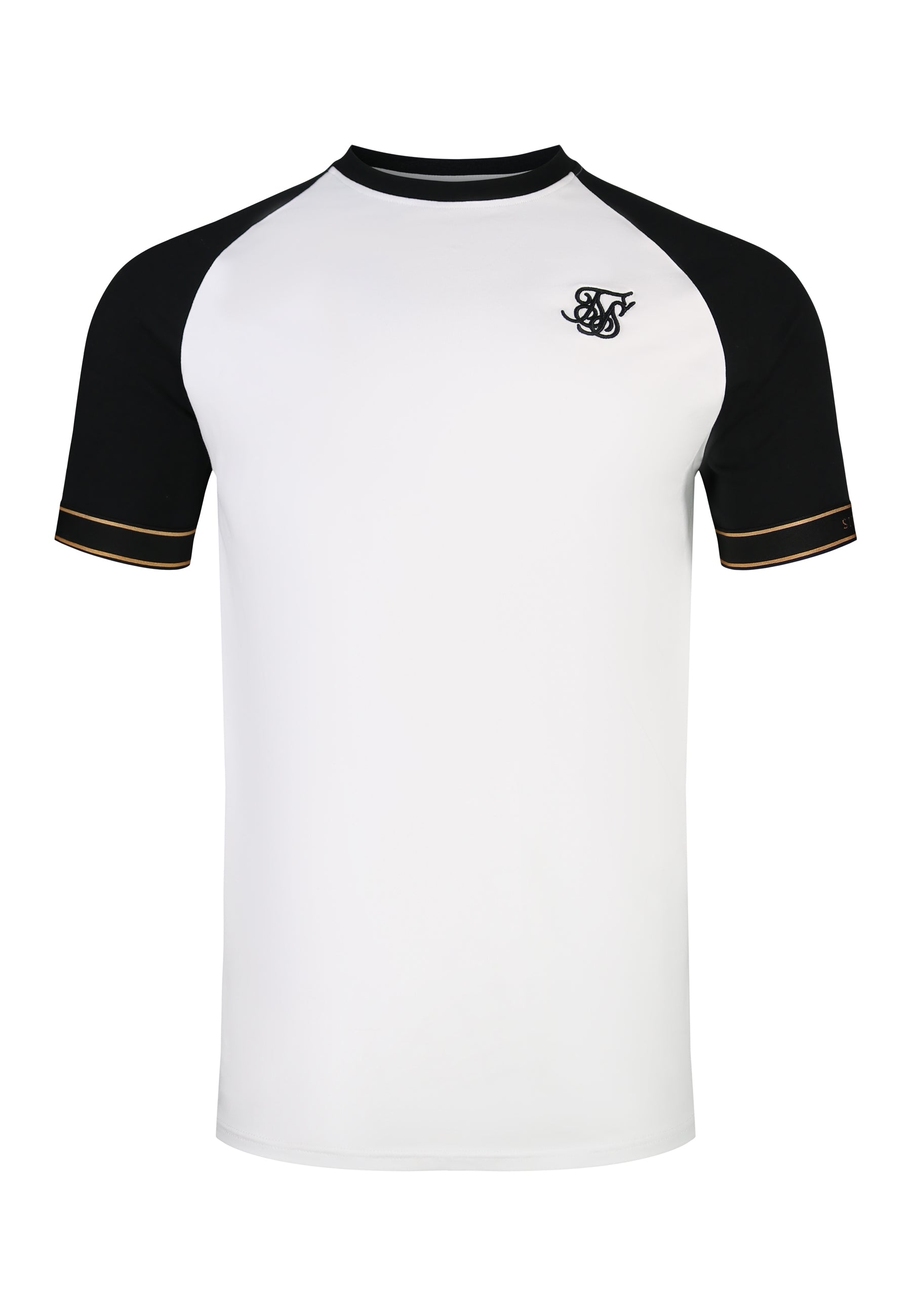 Tech T-Shirt in White-Black T-Shirts SikSilk