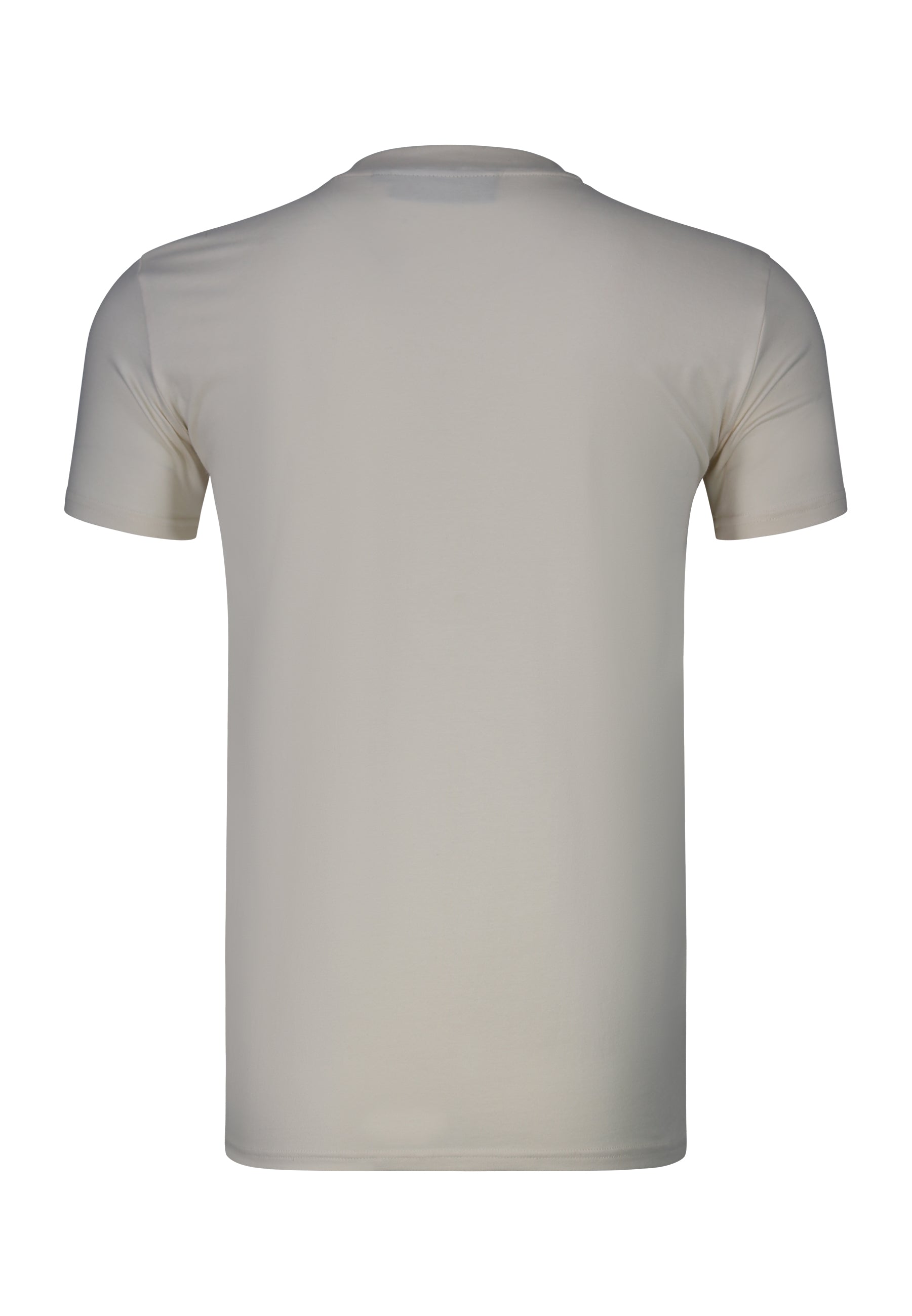 Muscle Fit T-Shirt in Ecru T-Shirts SikSilk