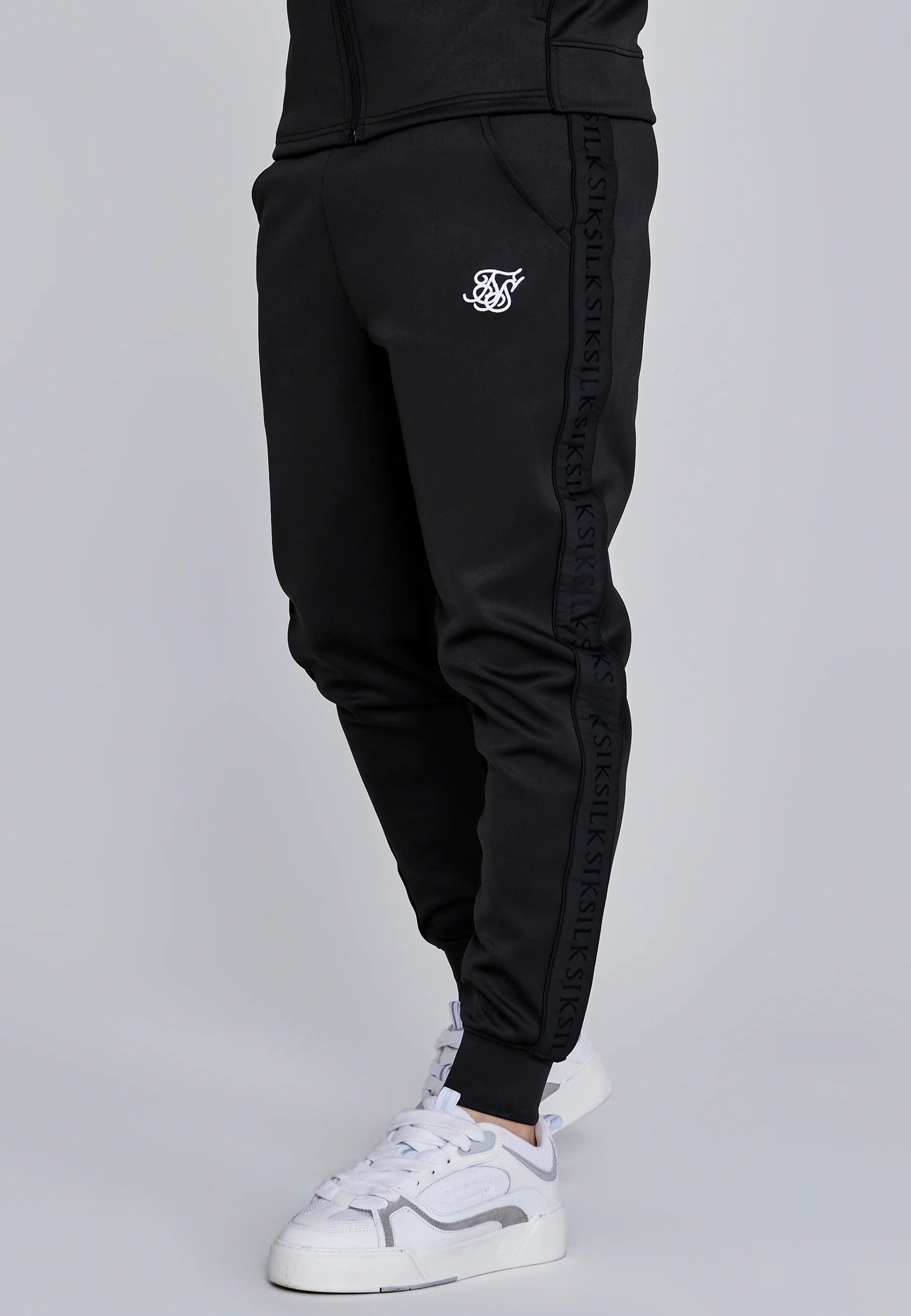 Hoodie And Joggers Set in Black