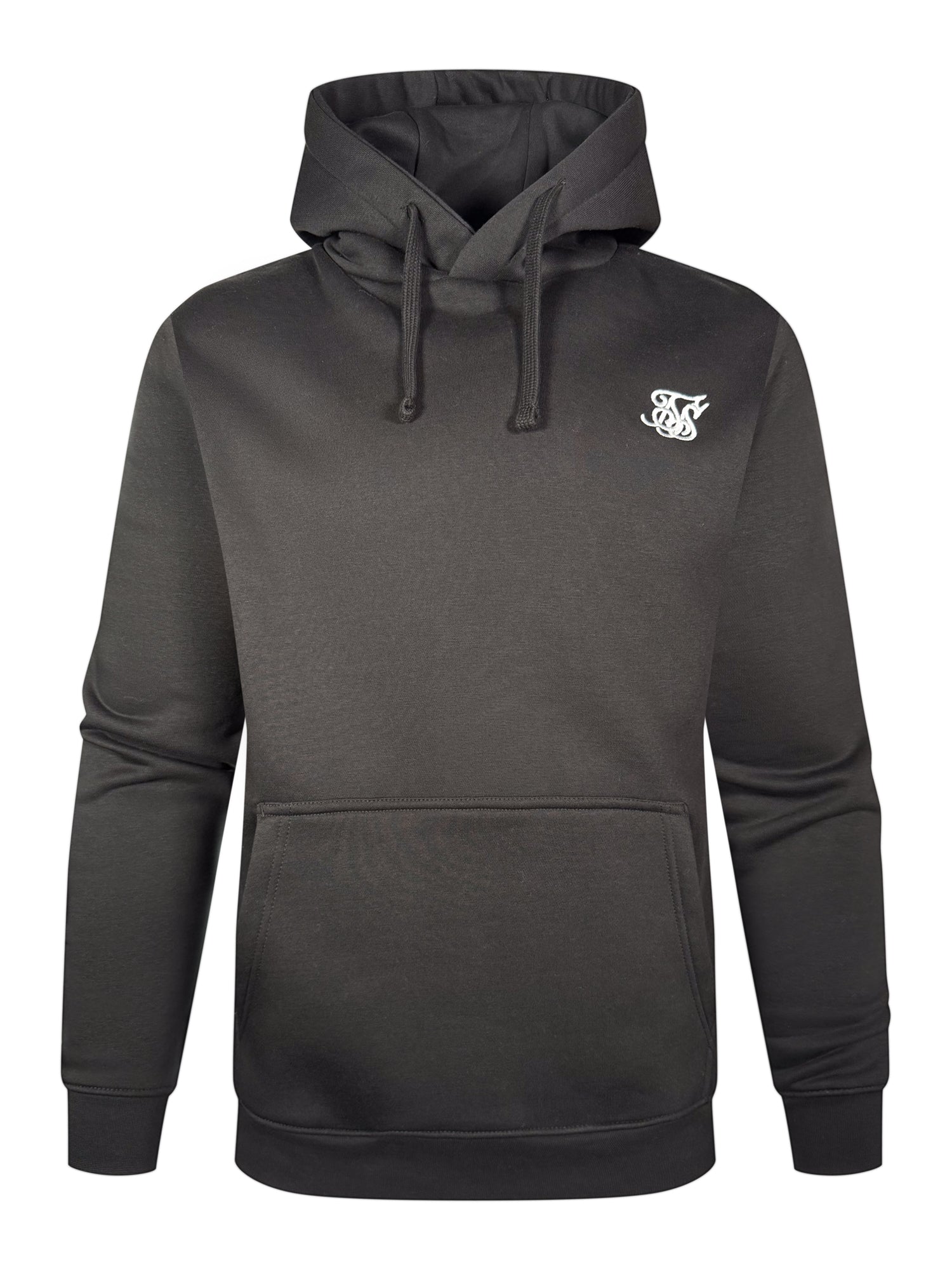Essentials Hoodie in Black Kapuzenpullover SikSilk