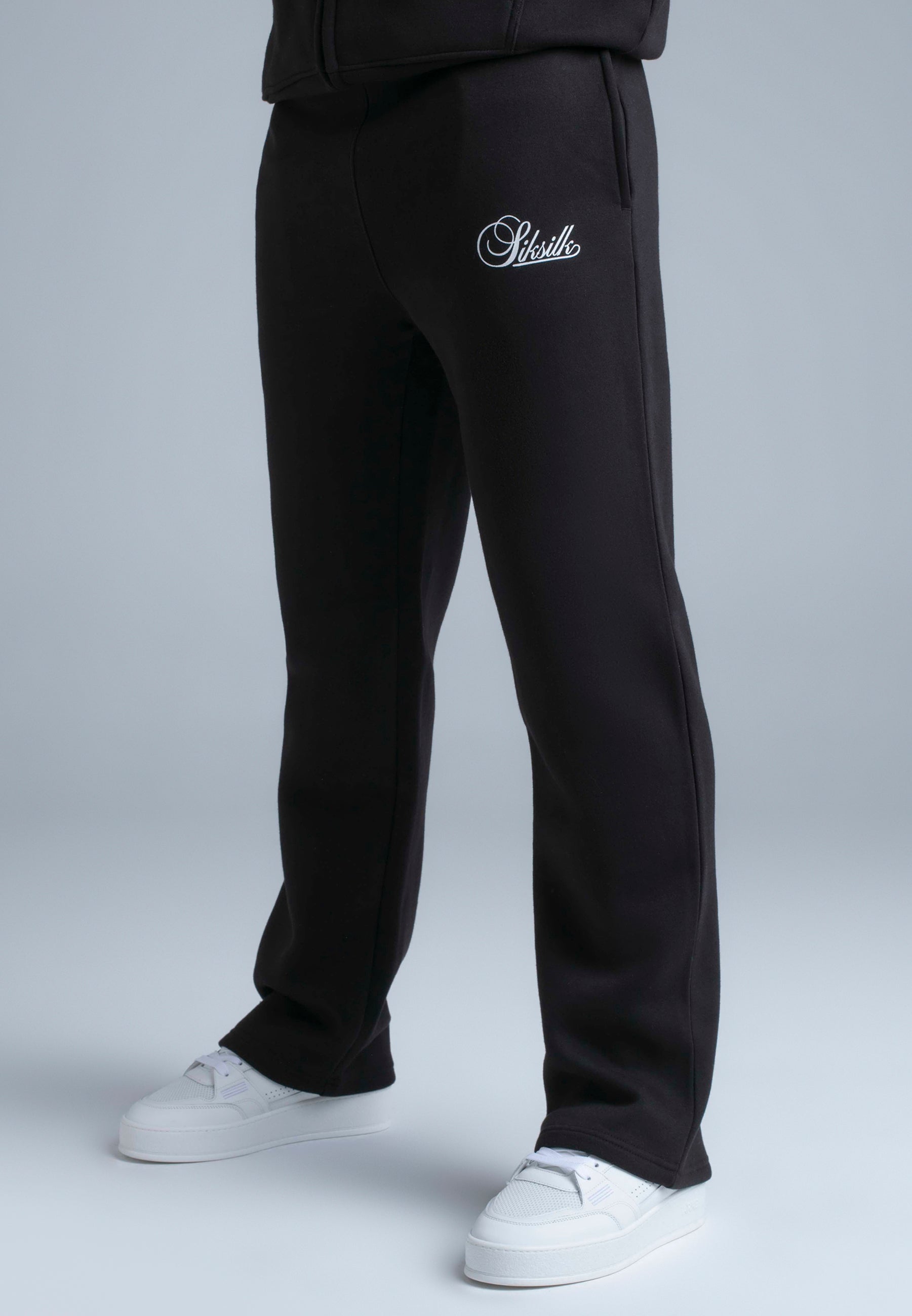 Essentials Track Pants in Black Hosen SikSilk