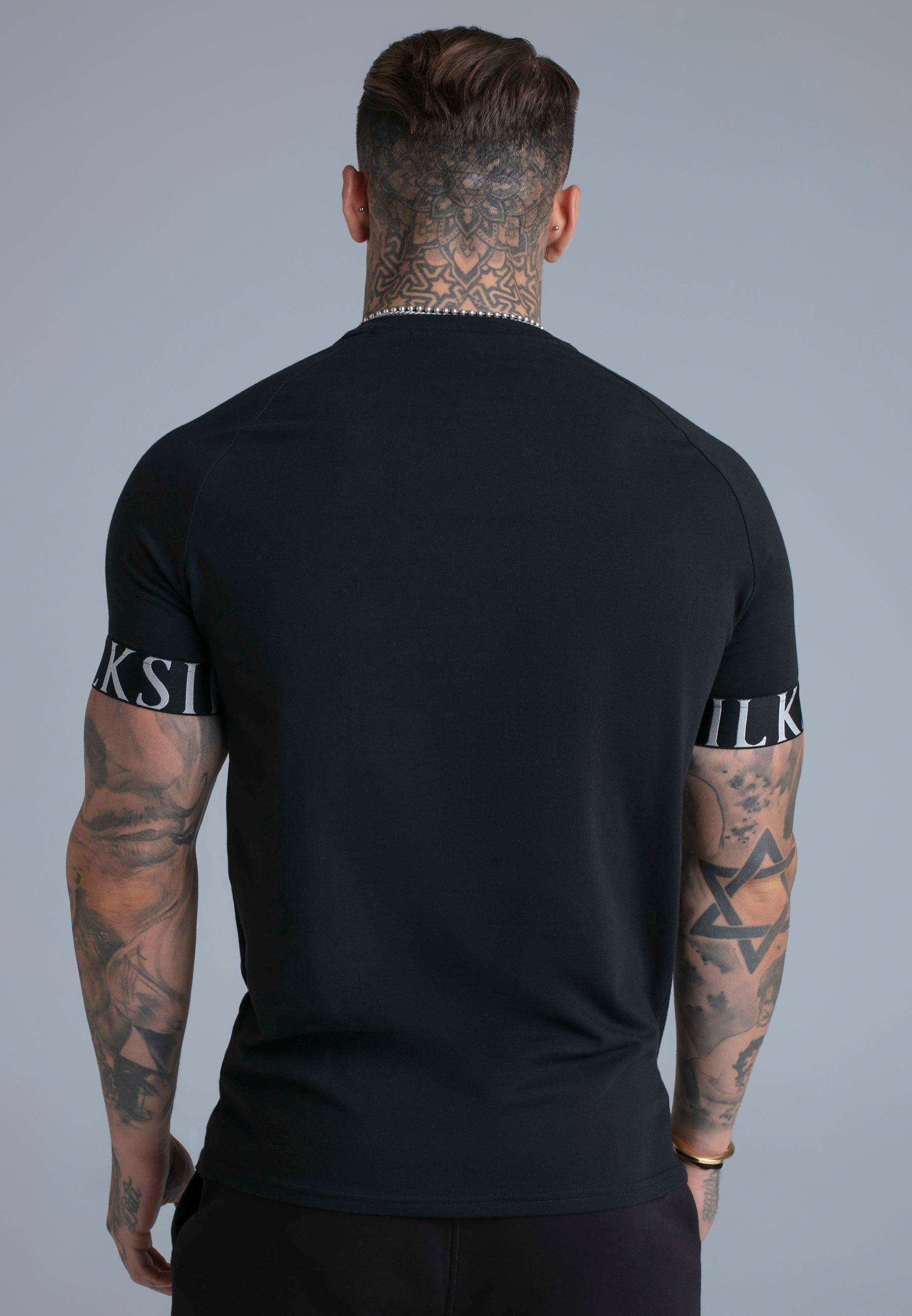 Tech T-Shirt in Black T-Shirts SikSilk