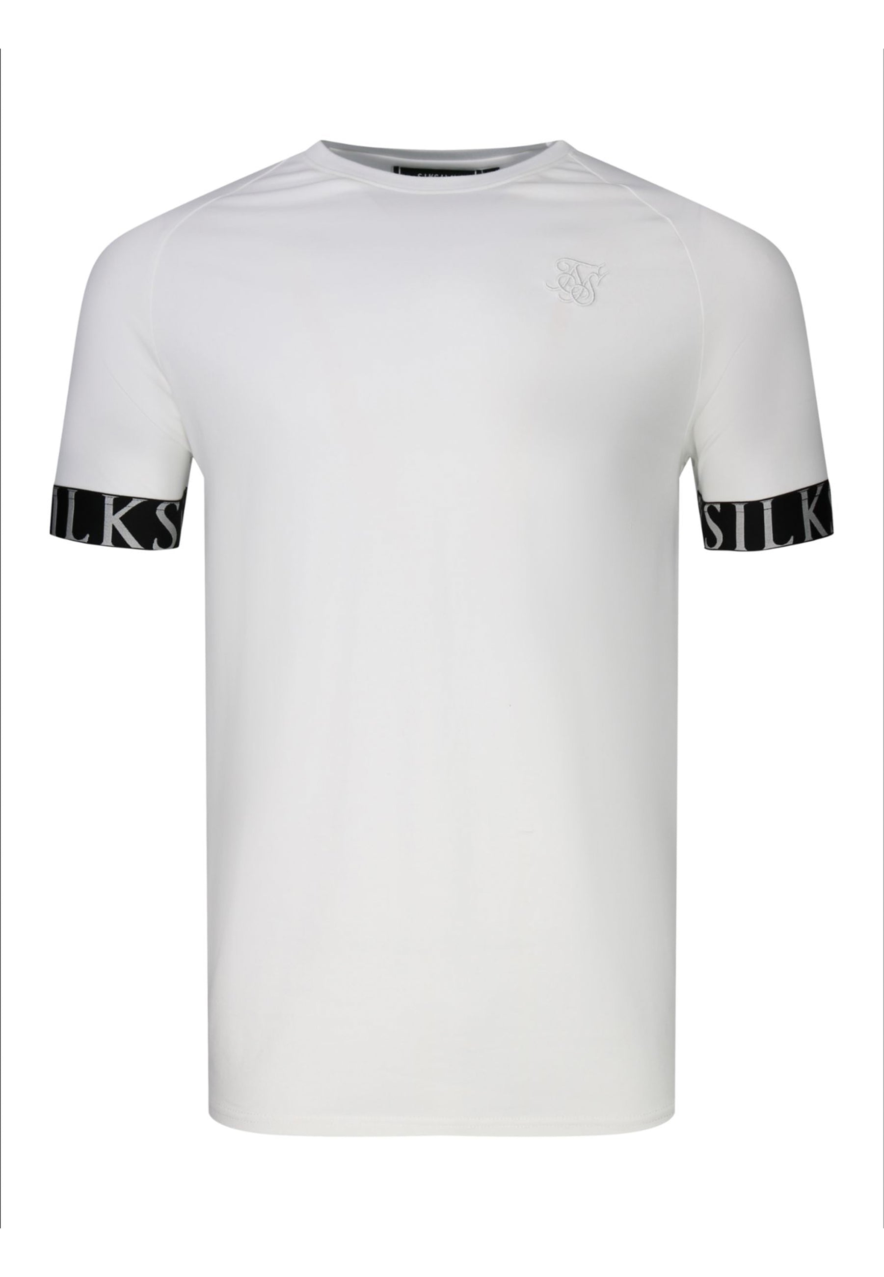 Tech T-Shirt in White T-Shirts SikSilk