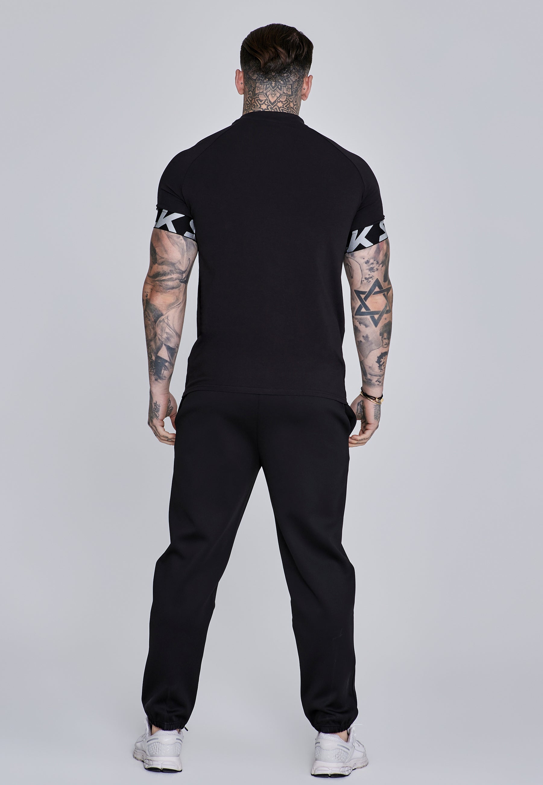 Tech T-Shirt in Black T-Shirts SikSilk