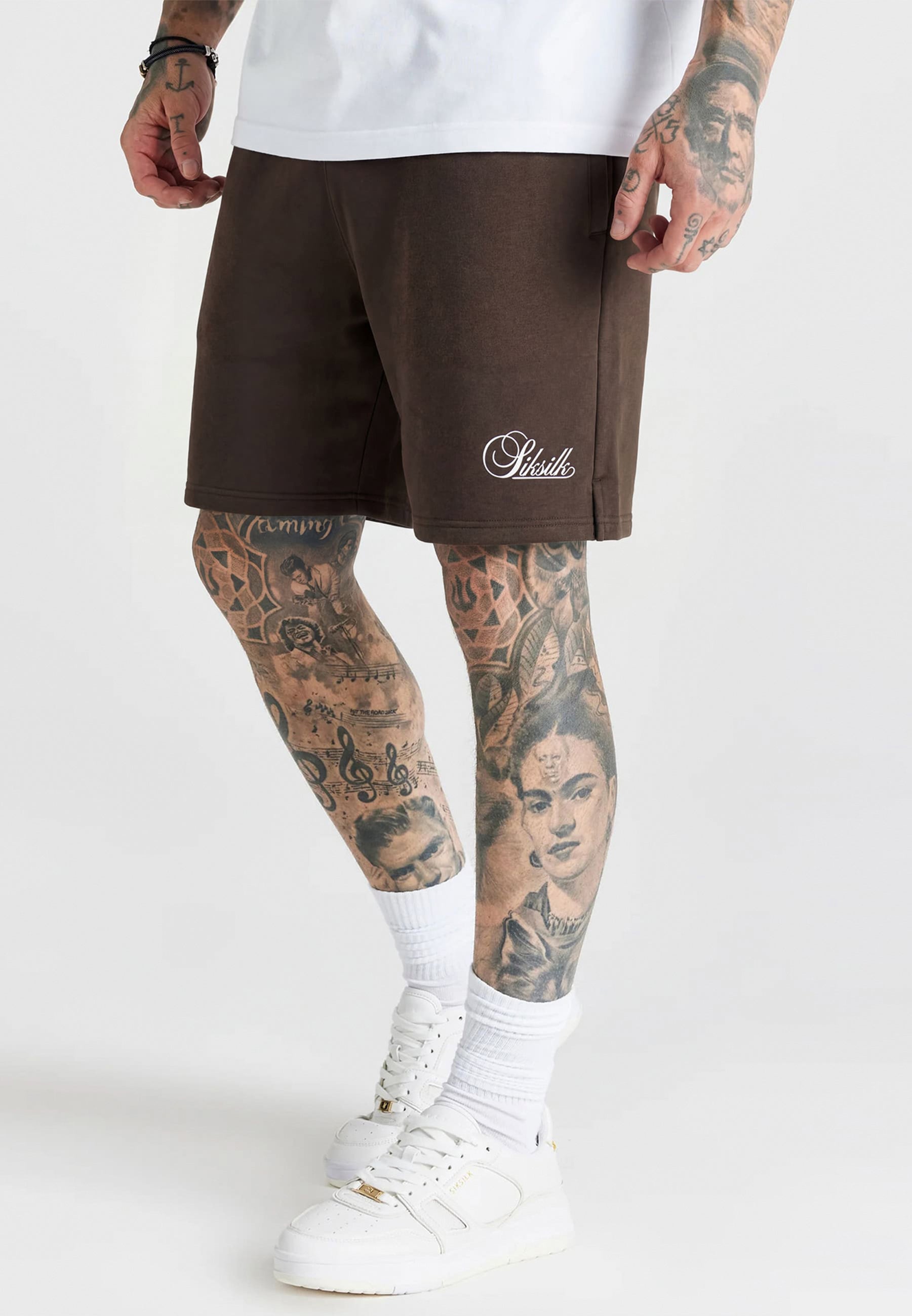 Essentials Shorts in Brown Shorts SikSilk