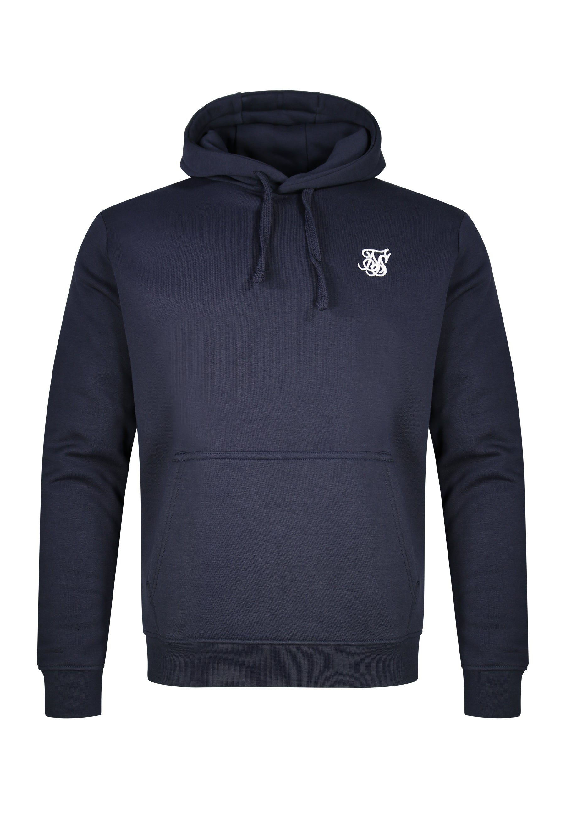 Essentials Hoodie in Navy Kapuzenpullover SikSilk
